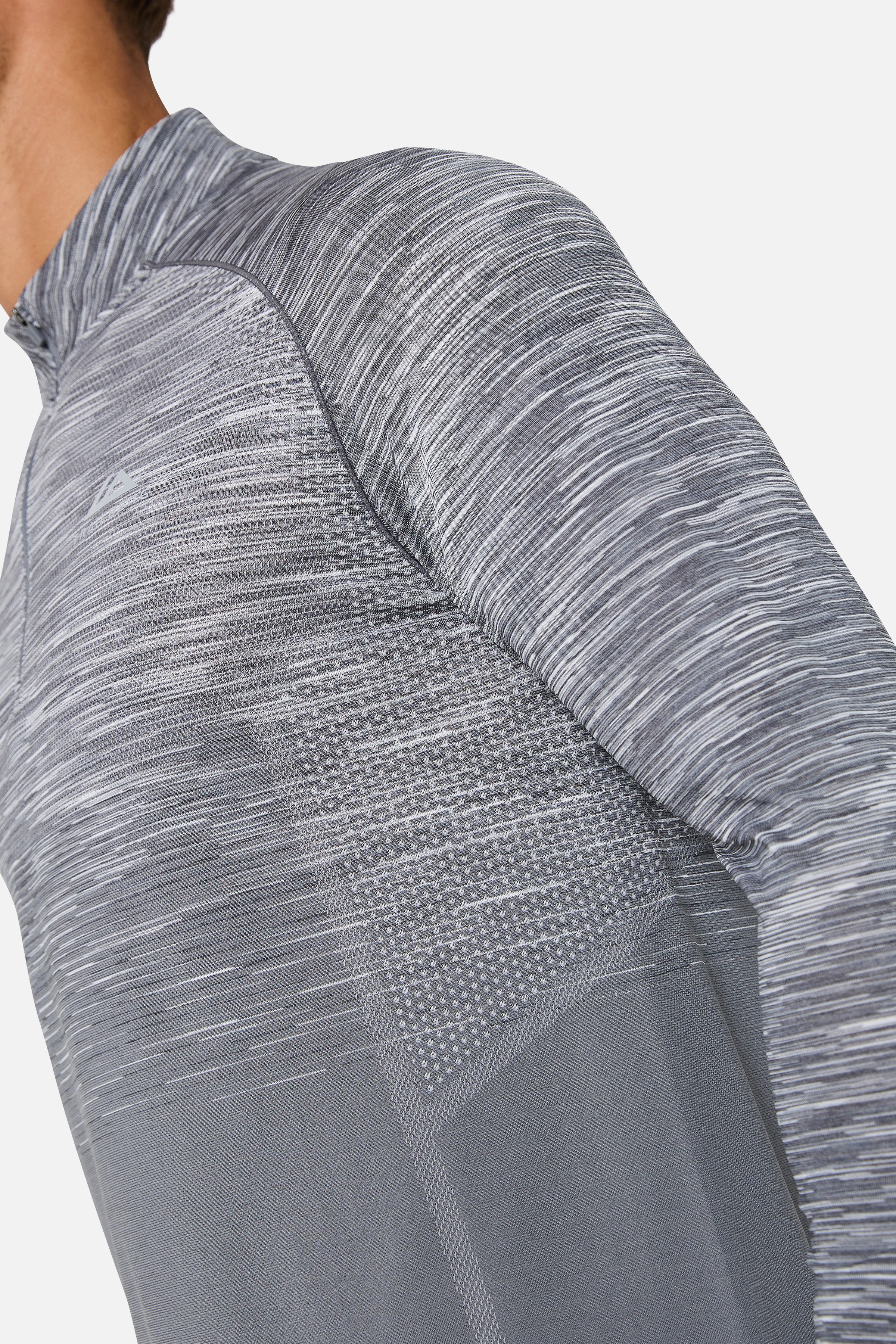 Arc Seamless 2.0 1/4 Zip - Nightfall Grey/Graphite Grey/Ash Grey/Lunar Grey - Image 6