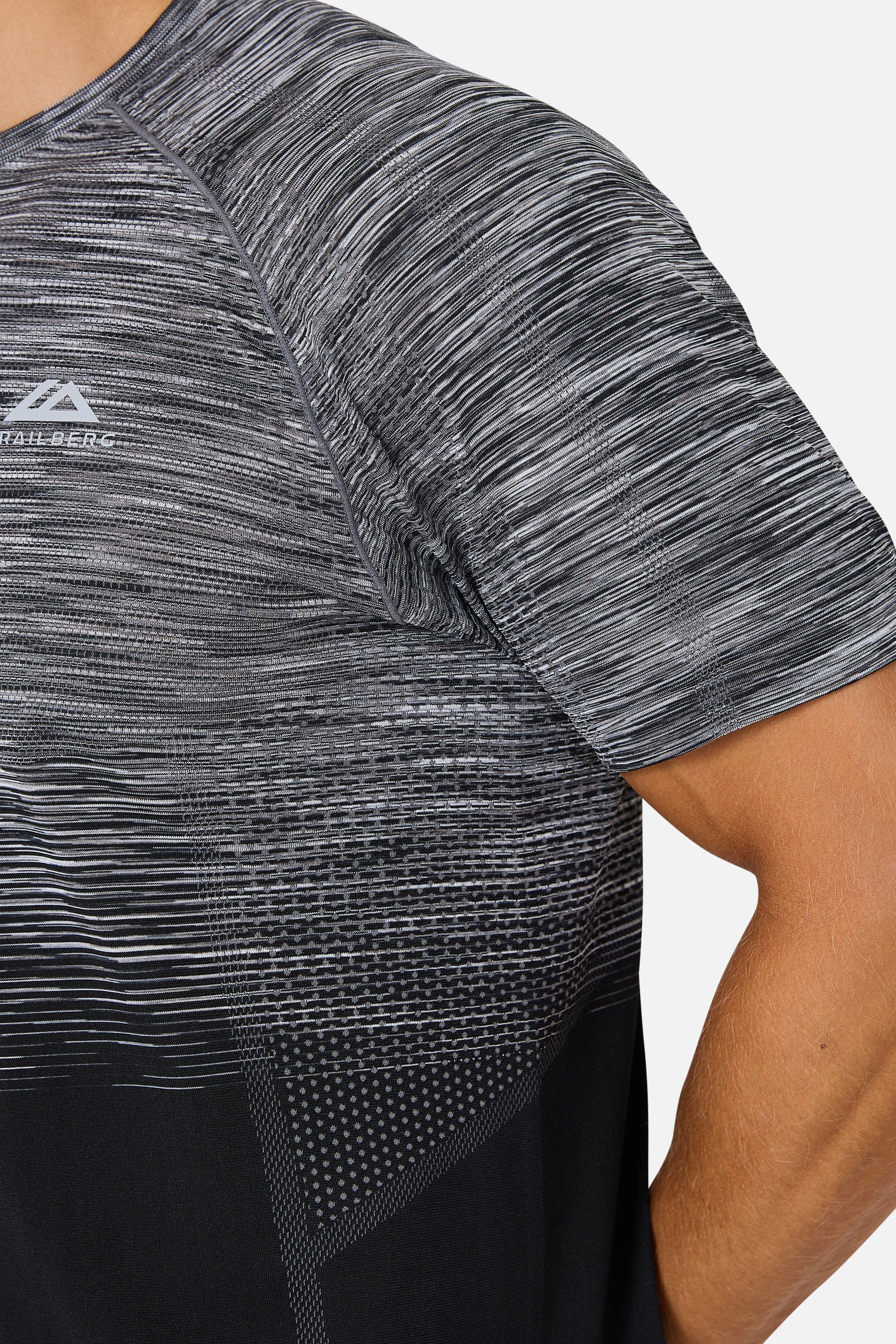 Arc Seamless 2.0 Tee - Black/Moon Grey/Urban Smoke/White - Image 6