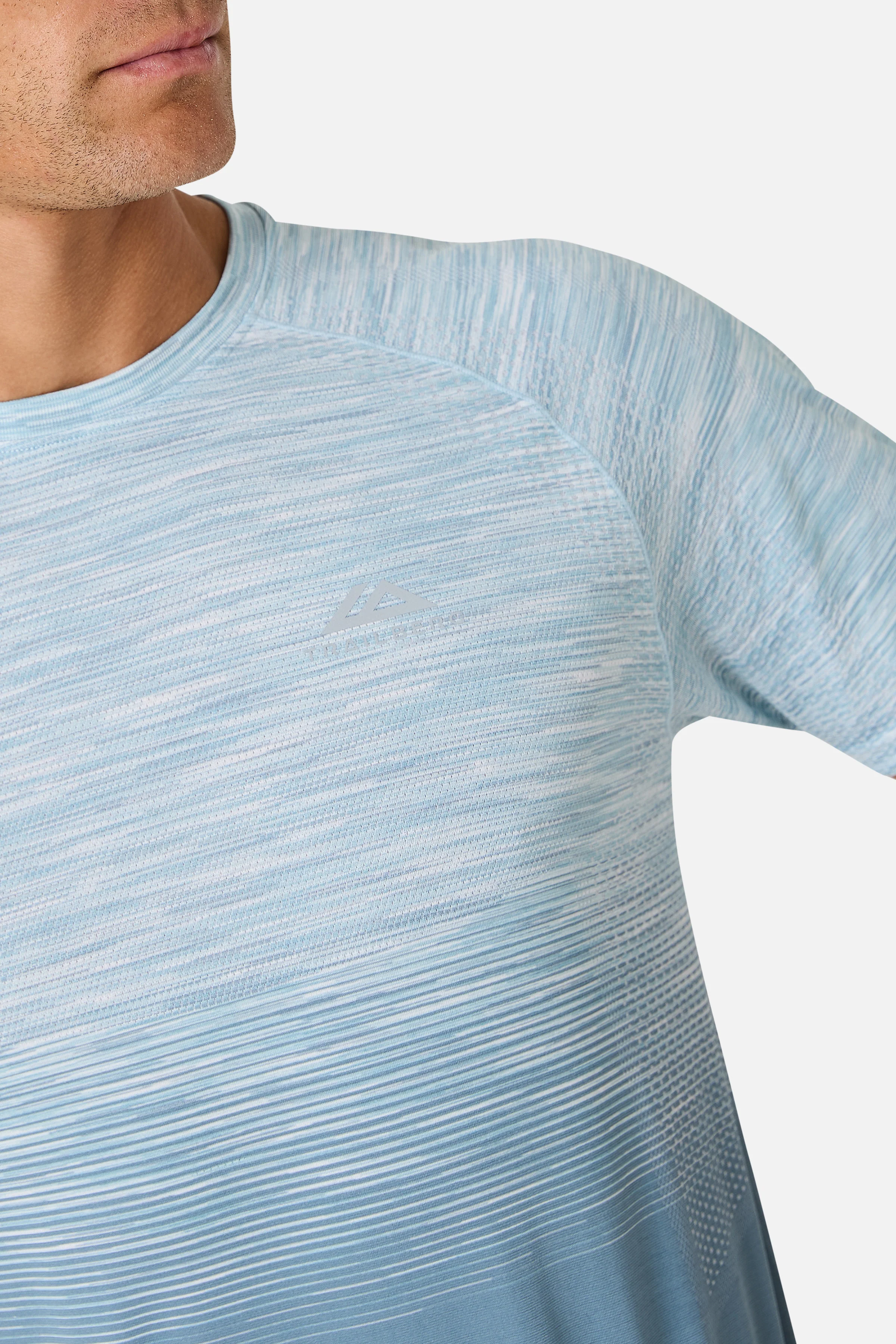 Arc Seamless 2.0 Tee - Frosted Blue/Soft Blue/Cool Slate/White - Image 2