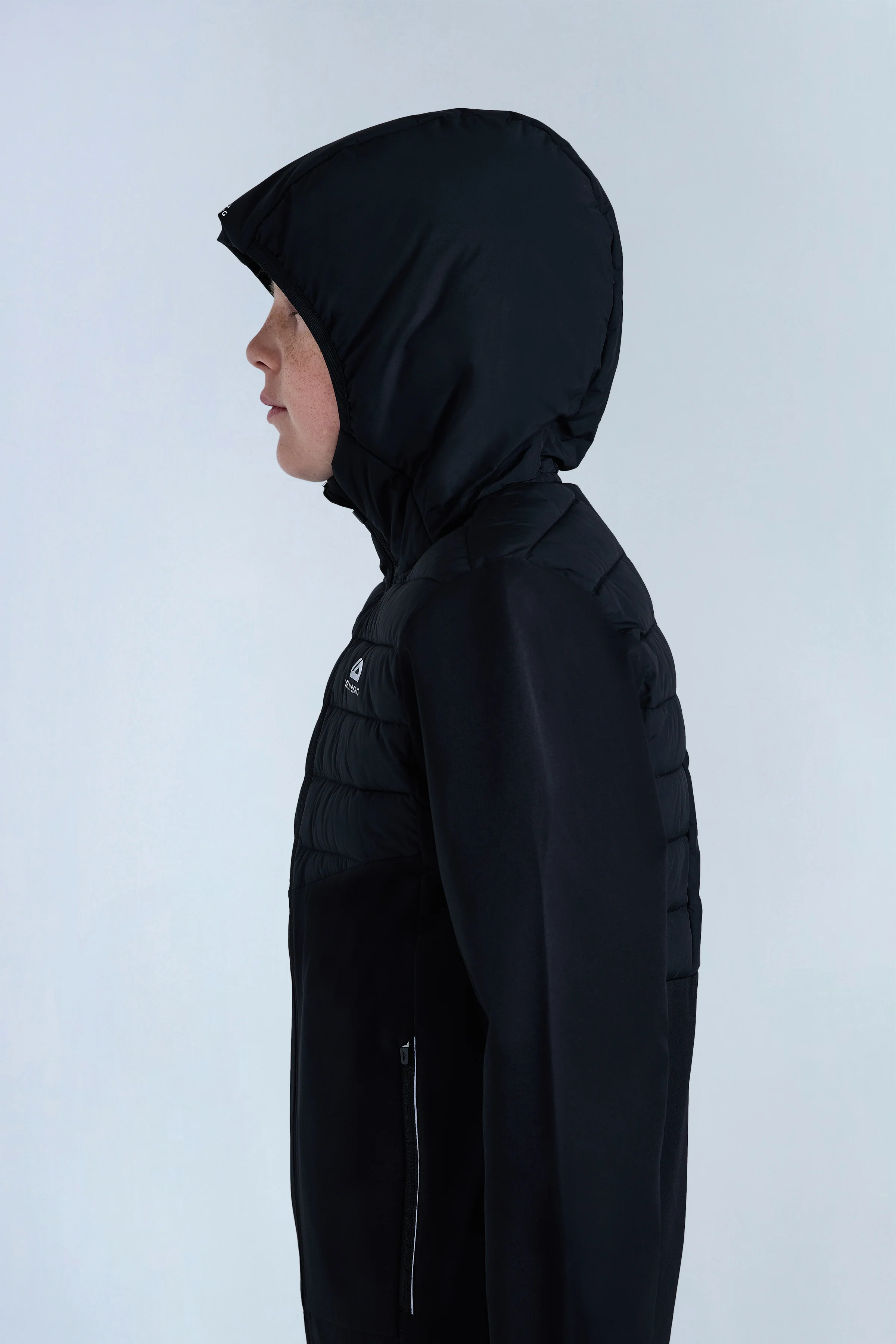 Boys Dune Hybrid Tracksuit - Black - Image 6