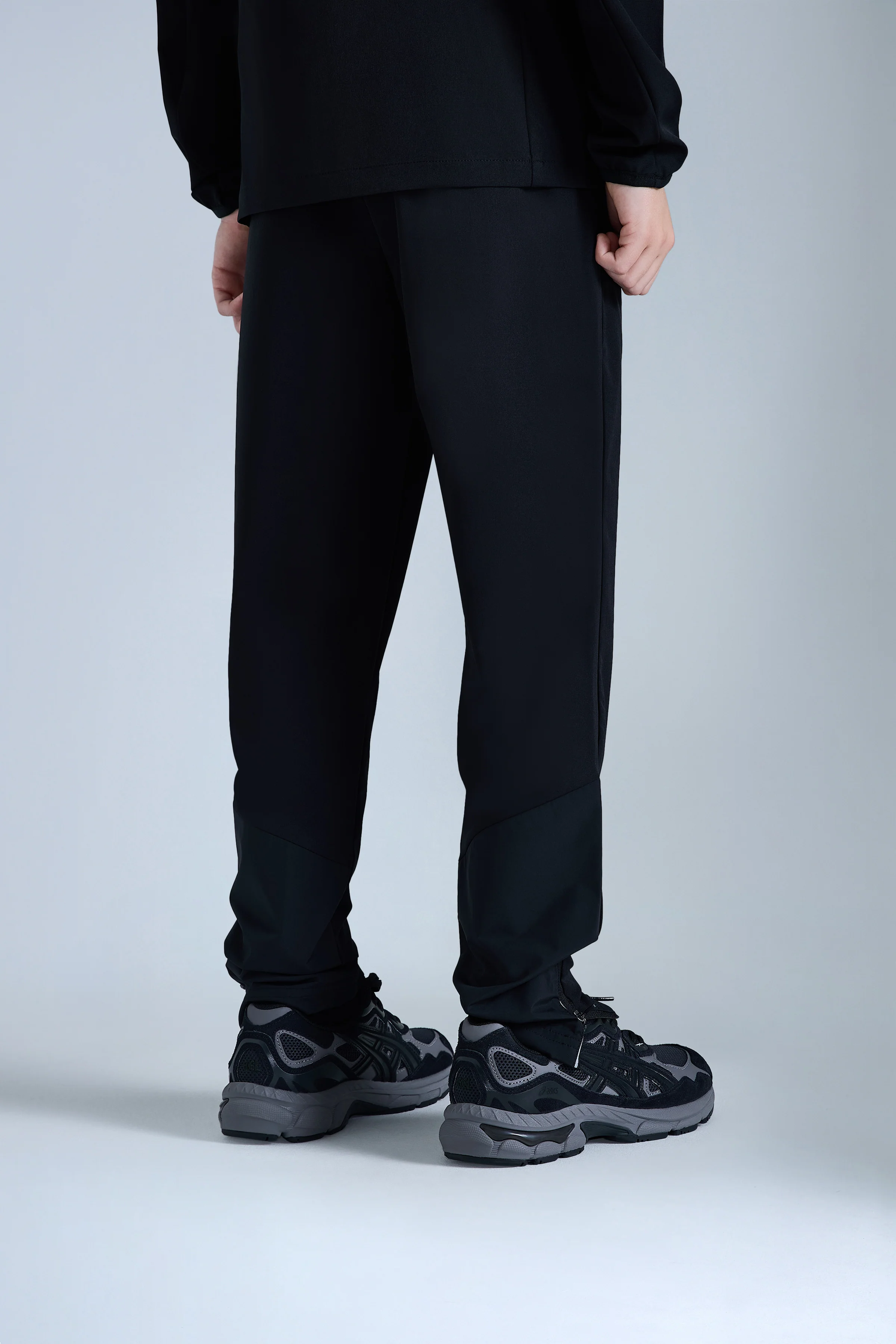 Boys Dune Hybrid Tracksuit - Black - Image 8