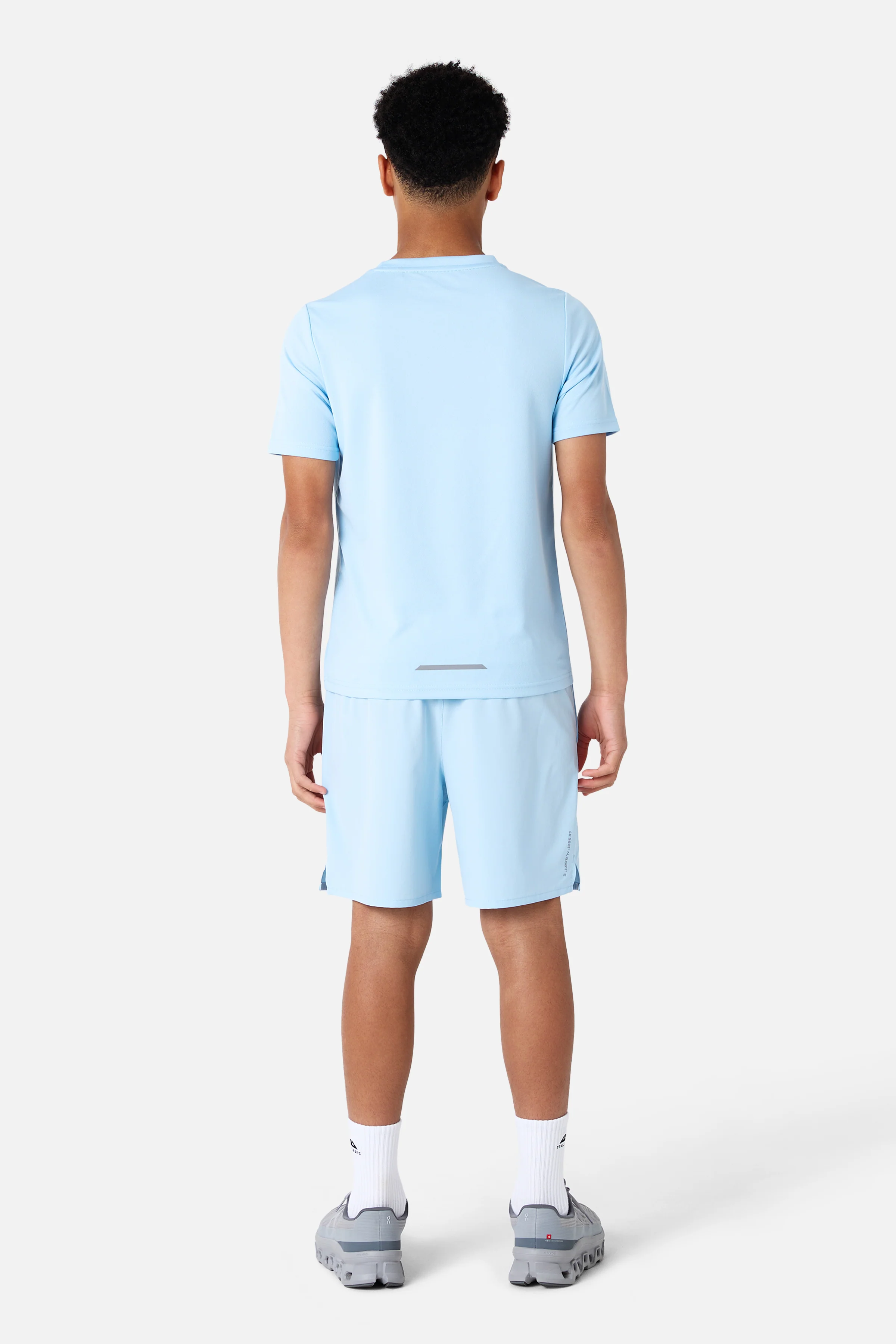 Boys Flex Tee - Dove Blue - Image 4