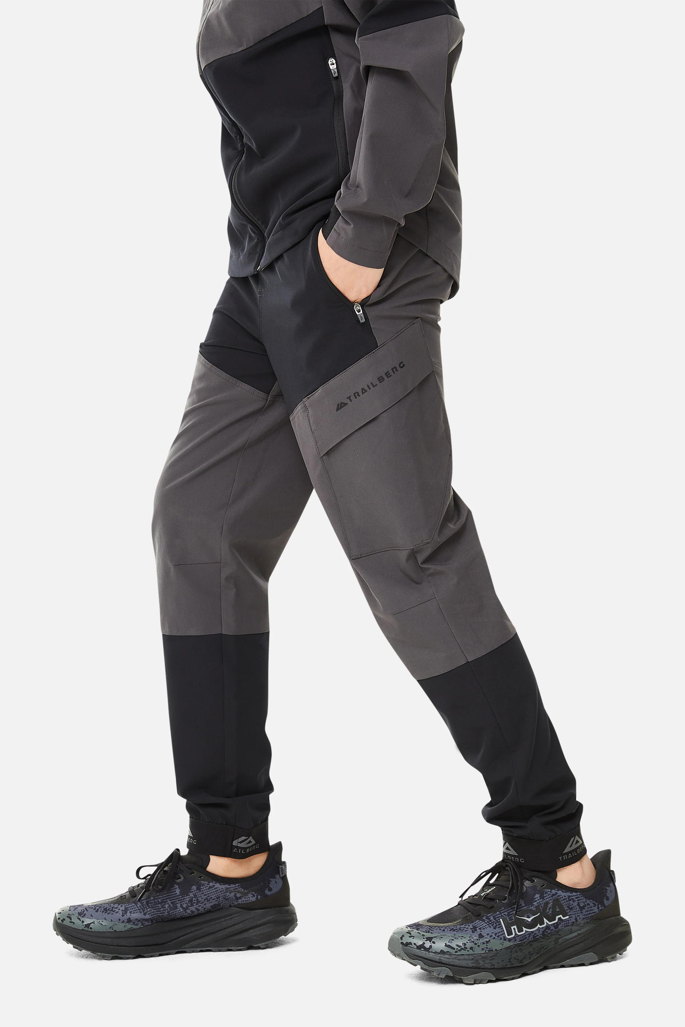 JUNIORS ELBRUS PANT - BLACK/ASPHALT - Image 4