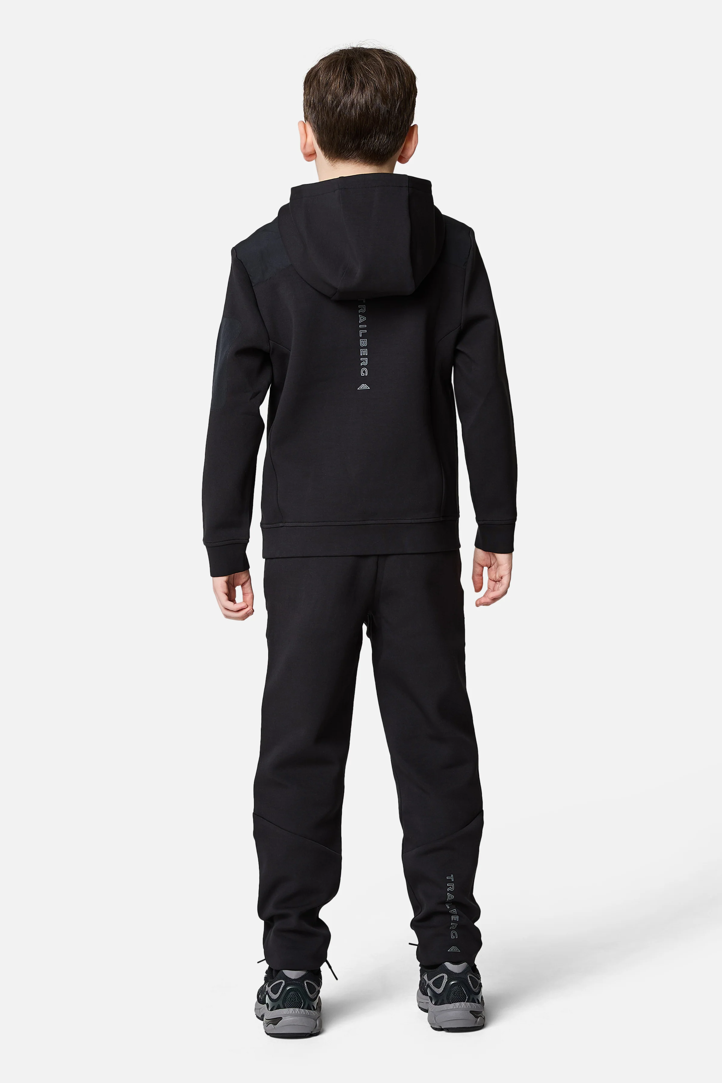Boys Ignite Fleece Tracksuit - Black - Image 2