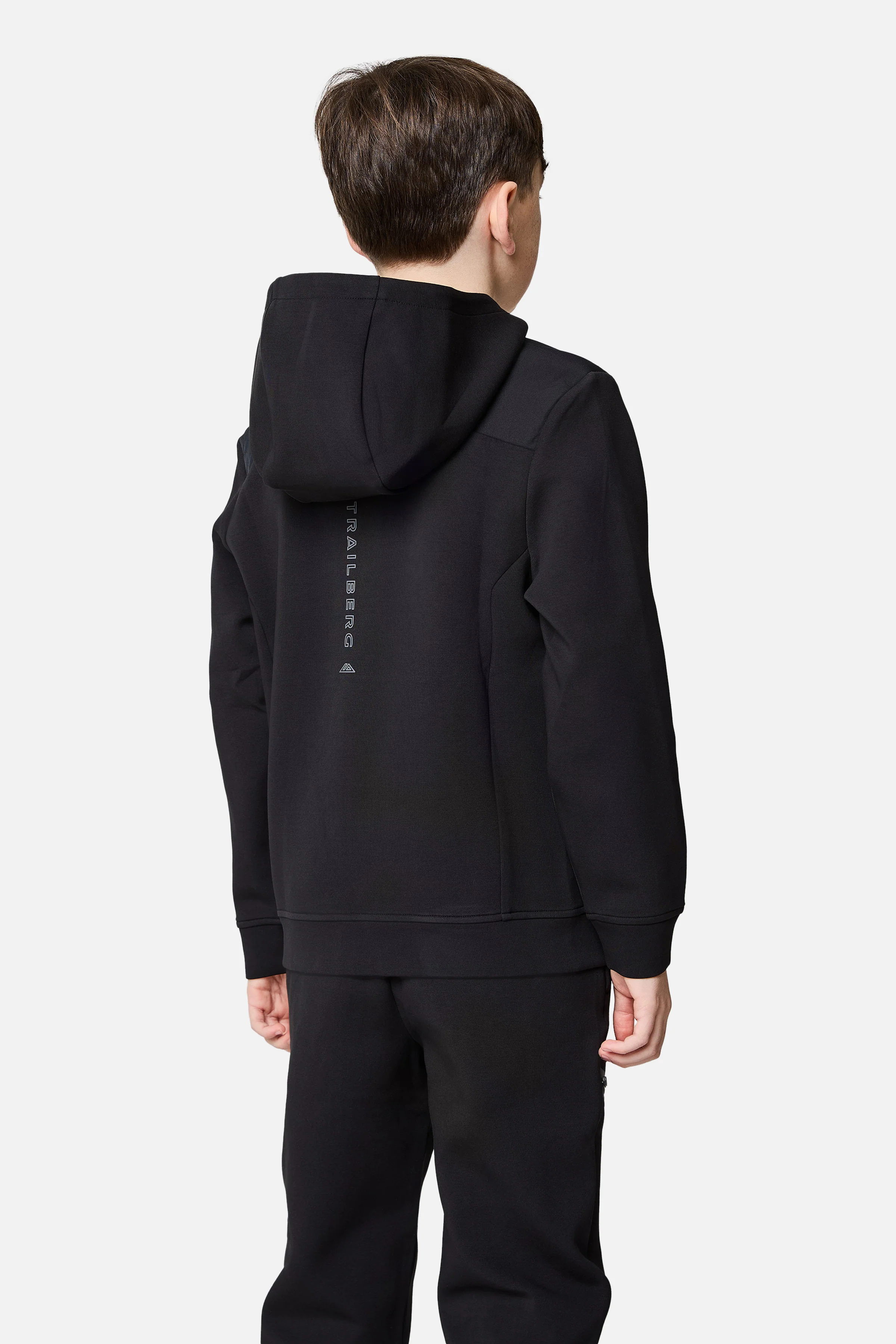 Boys Ignite Fleece Tracksuit - Black - Image 5