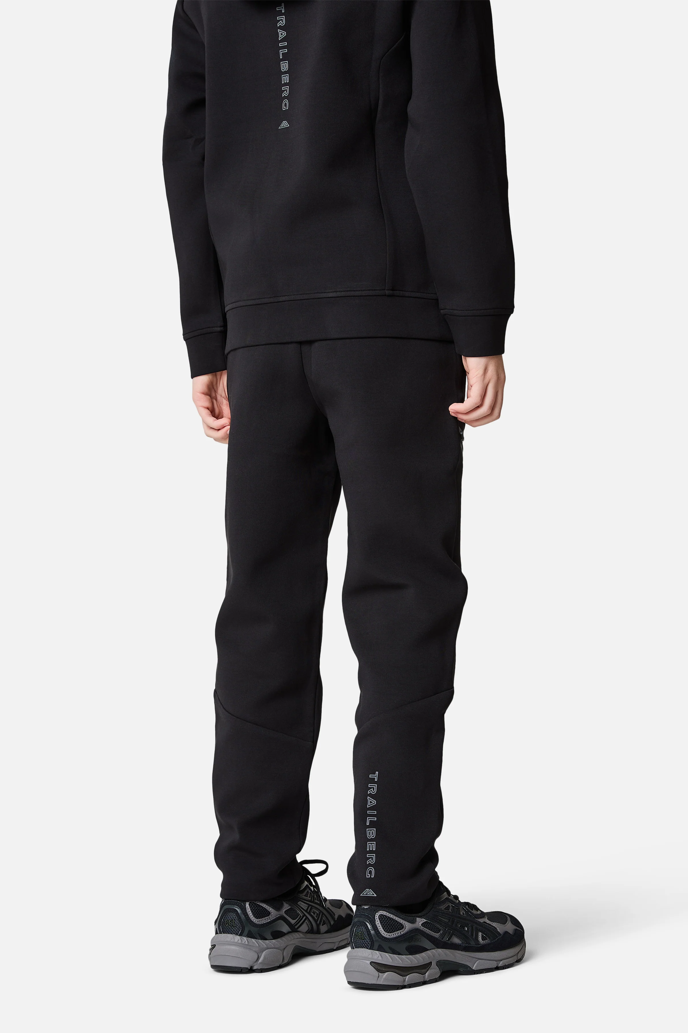 Boys Ignite Fleece Tracksuit - Black - Image 6