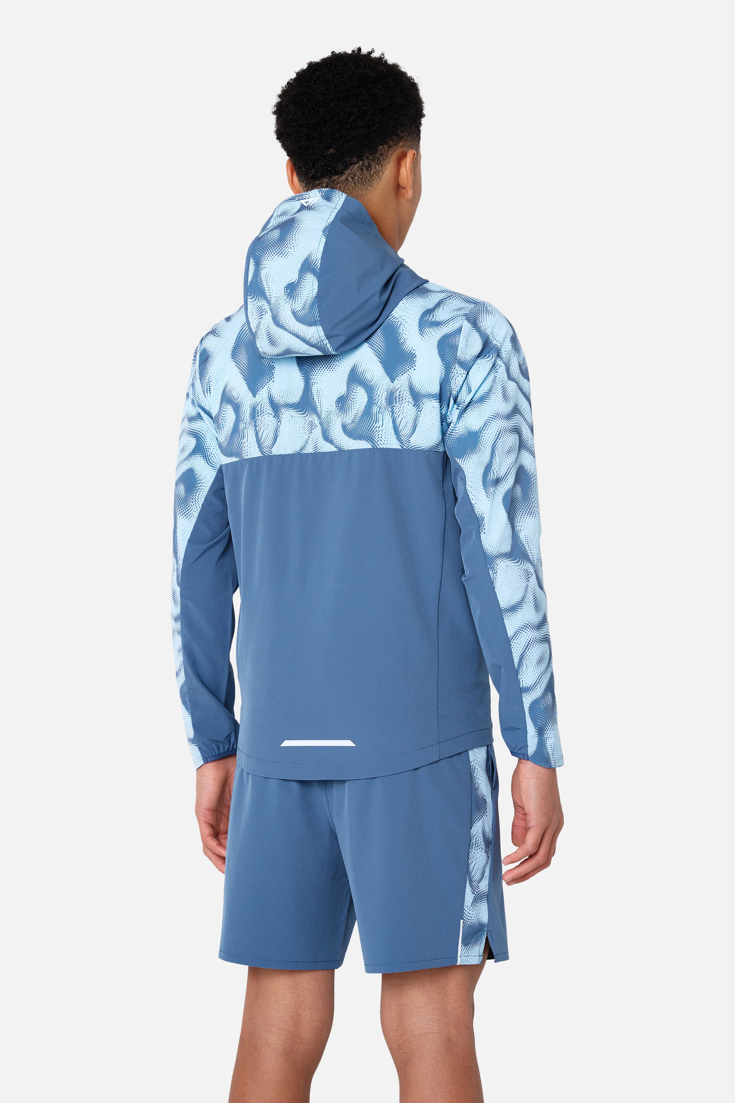 Boys Kinetic Windbreaker - Breeze/Dove Blue - Image 7