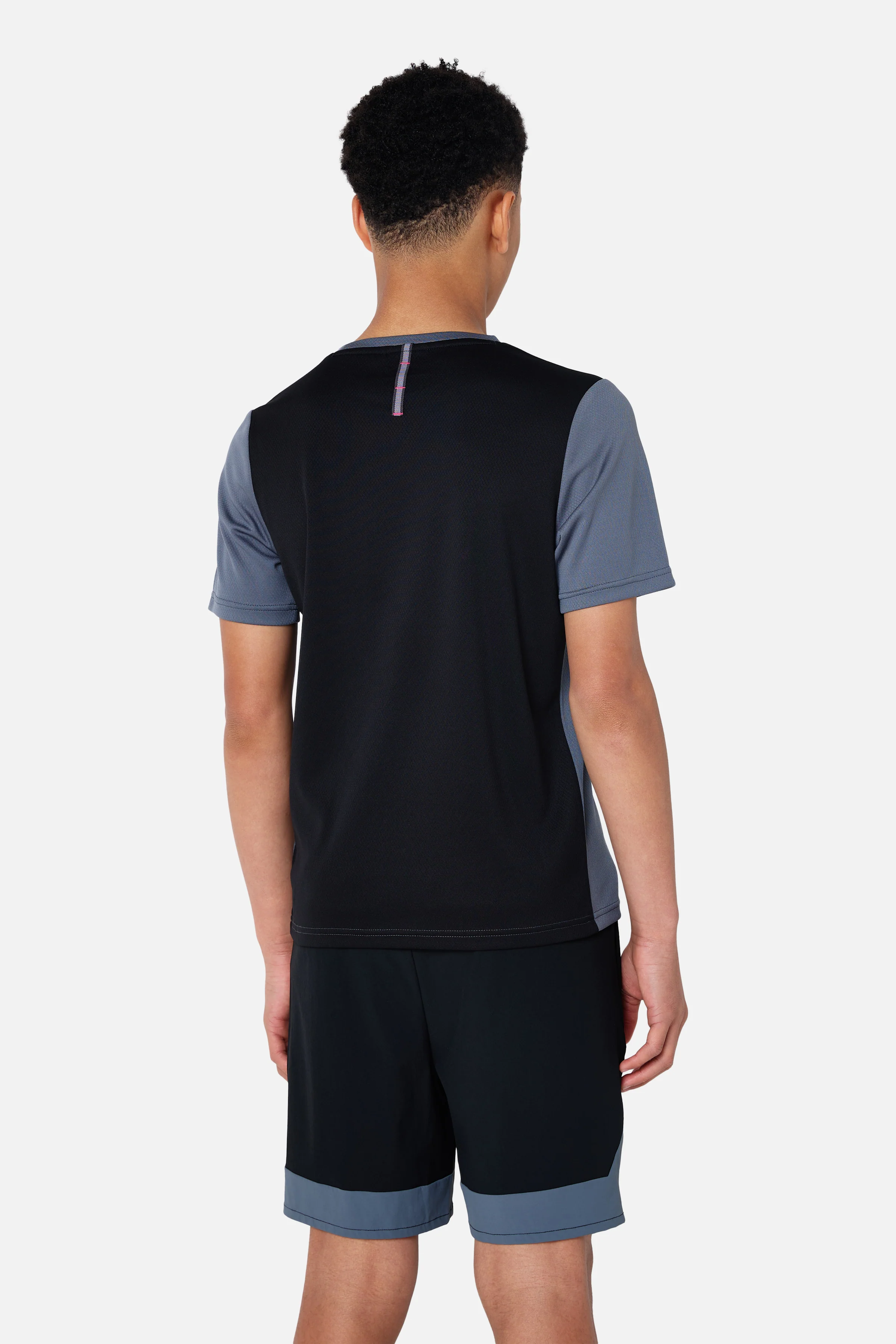 Boys Triathlon 4.0 Short - Black/Storm Grey/Cosmic Pink - Image 4