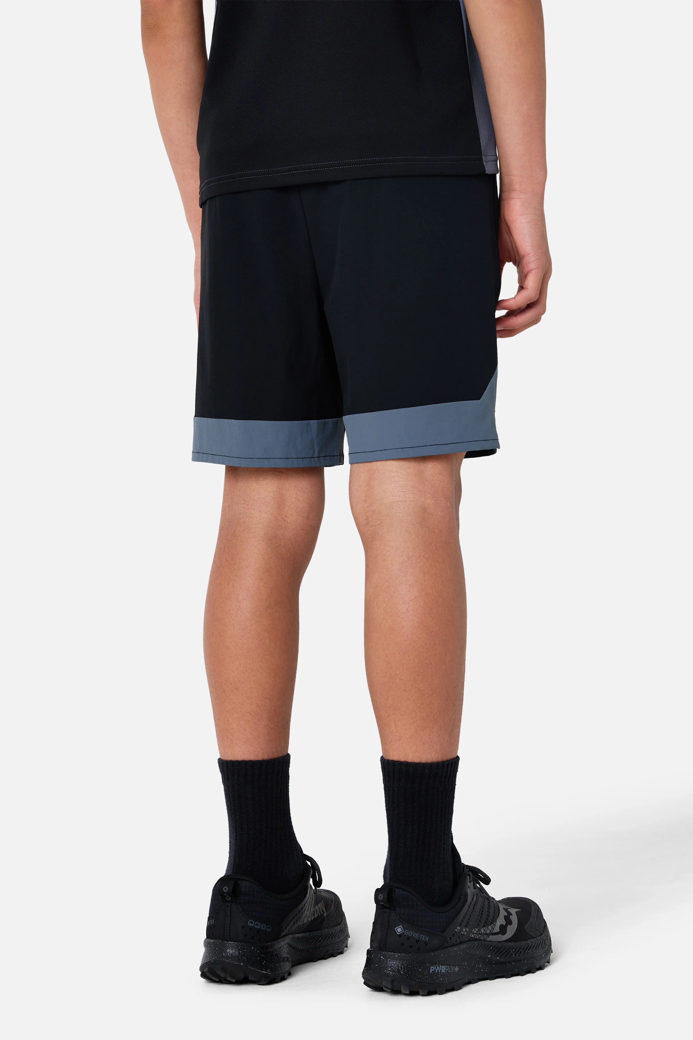 Boys Triathlon 4.0 Short - Black/Storm Grey/Cosmic Pink - Image 8