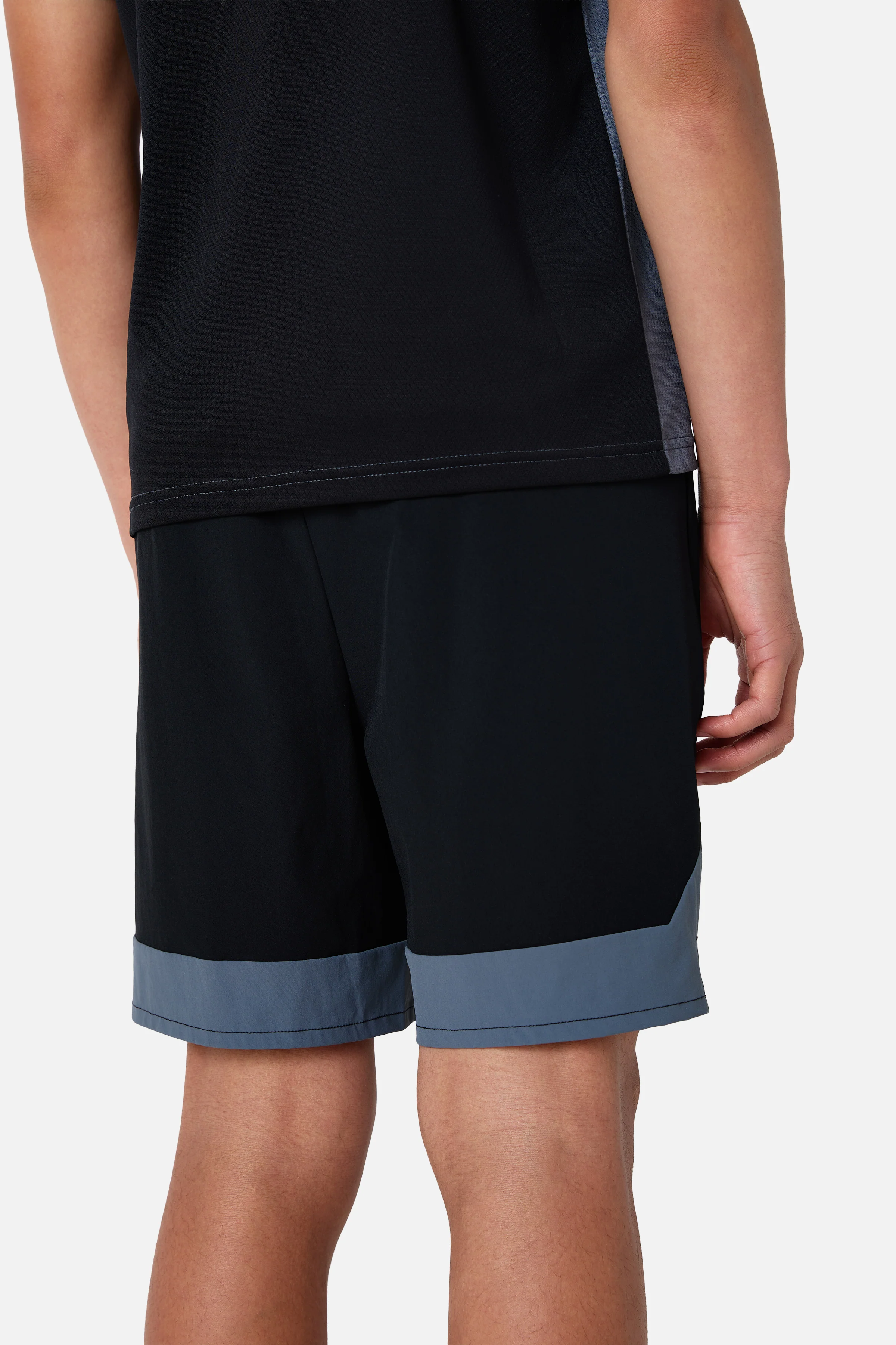 Boys Triathlon 4.0 Short - Black/Storm Grey/Cosmic Pink - Image 9