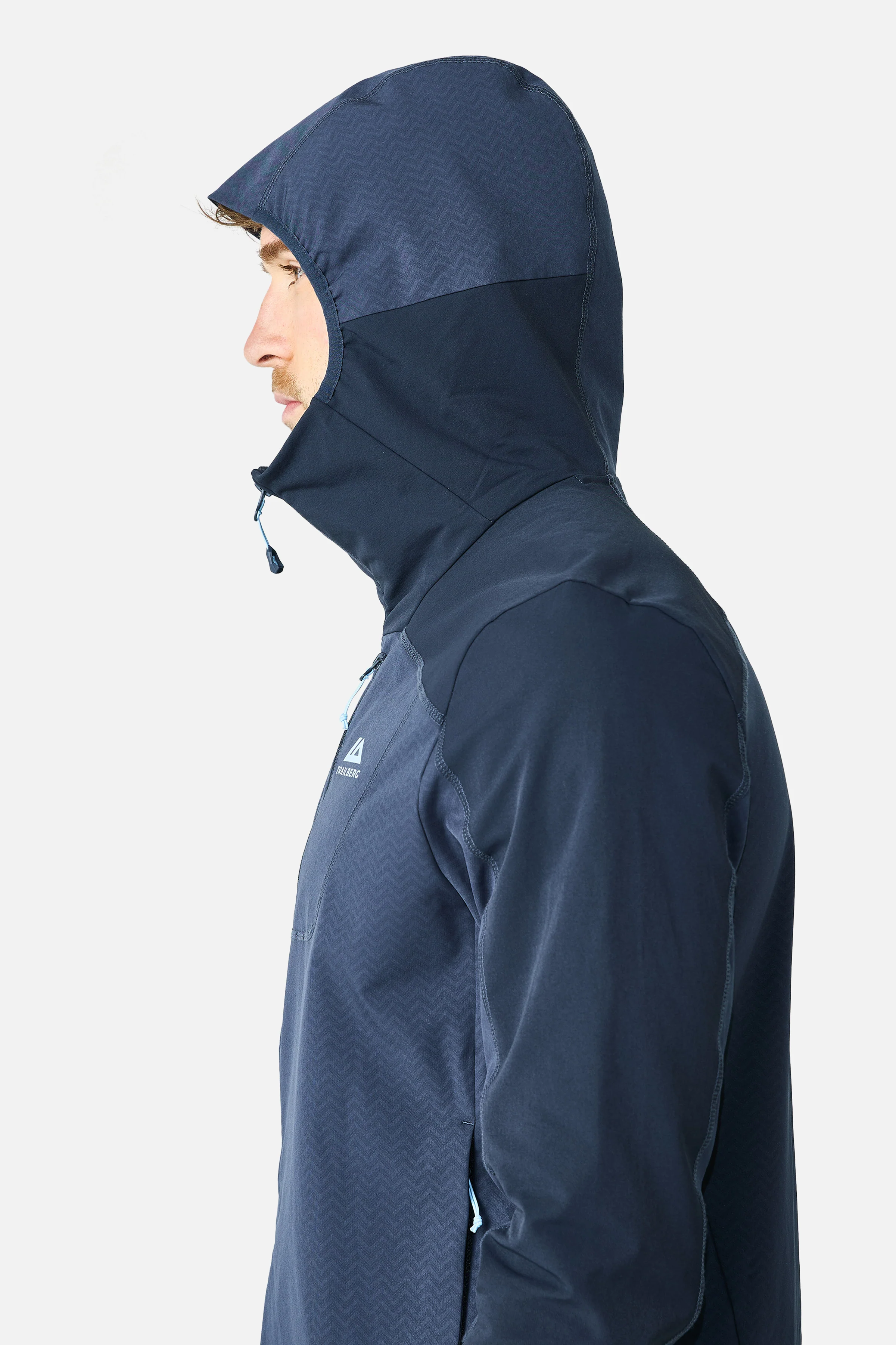 Caldera Gridded Fleece Tracksuit - Storm Blue/Deep Ocean - Image 8