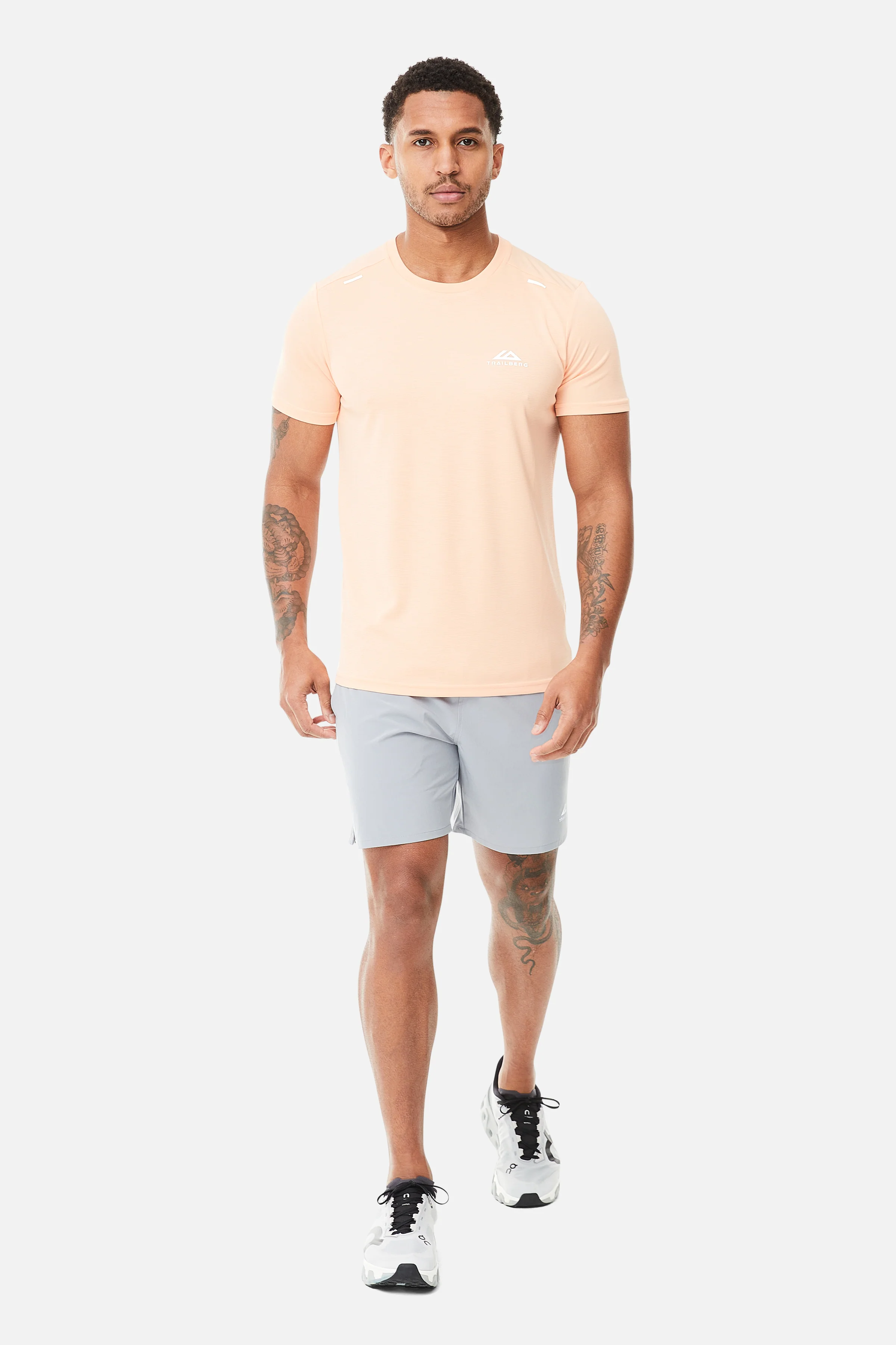 Crest Tee - Peach Nectar - Image 5