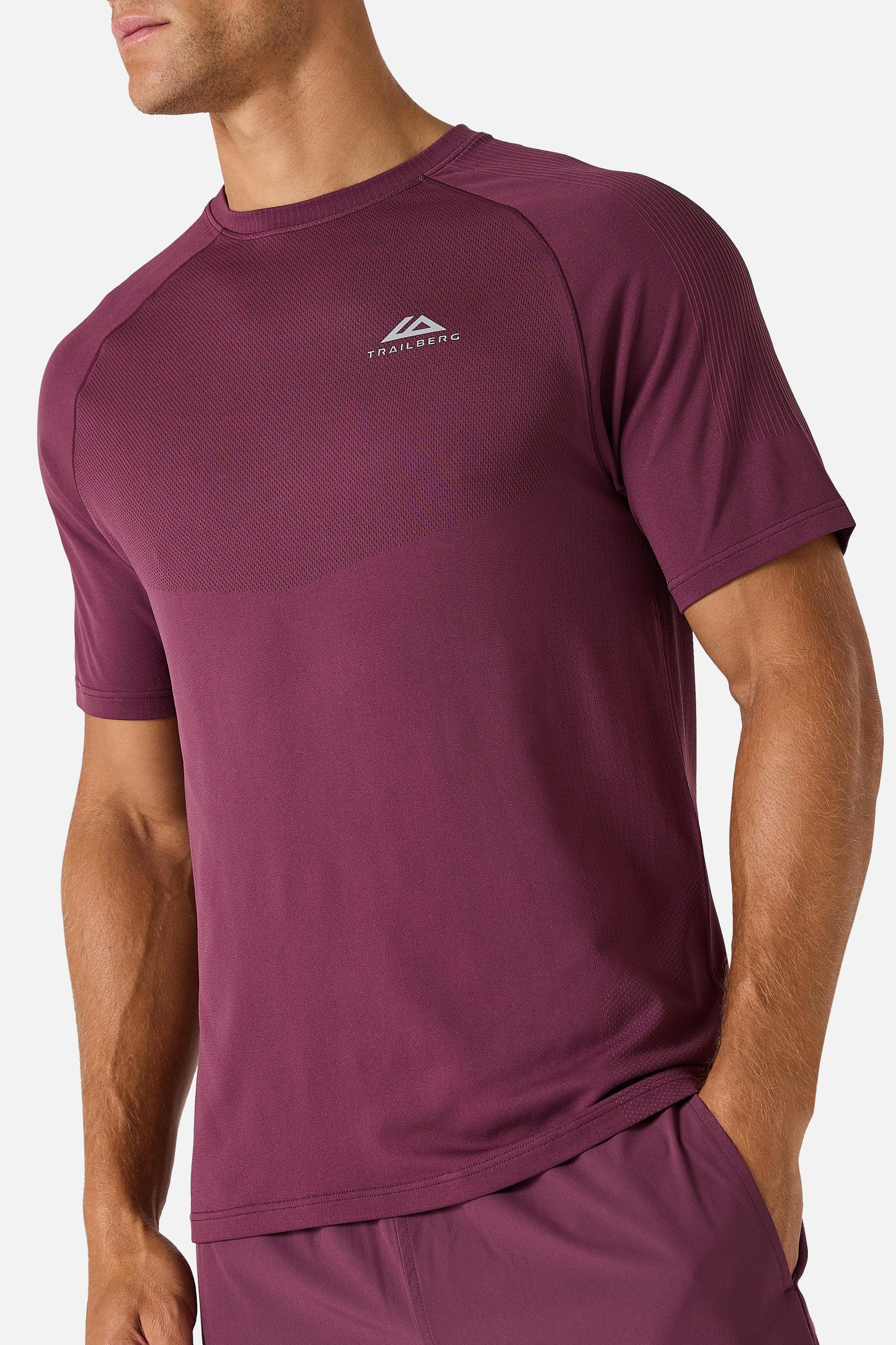 Driftline Seamless Essentials Twinset - Deep Merlot - Image 2