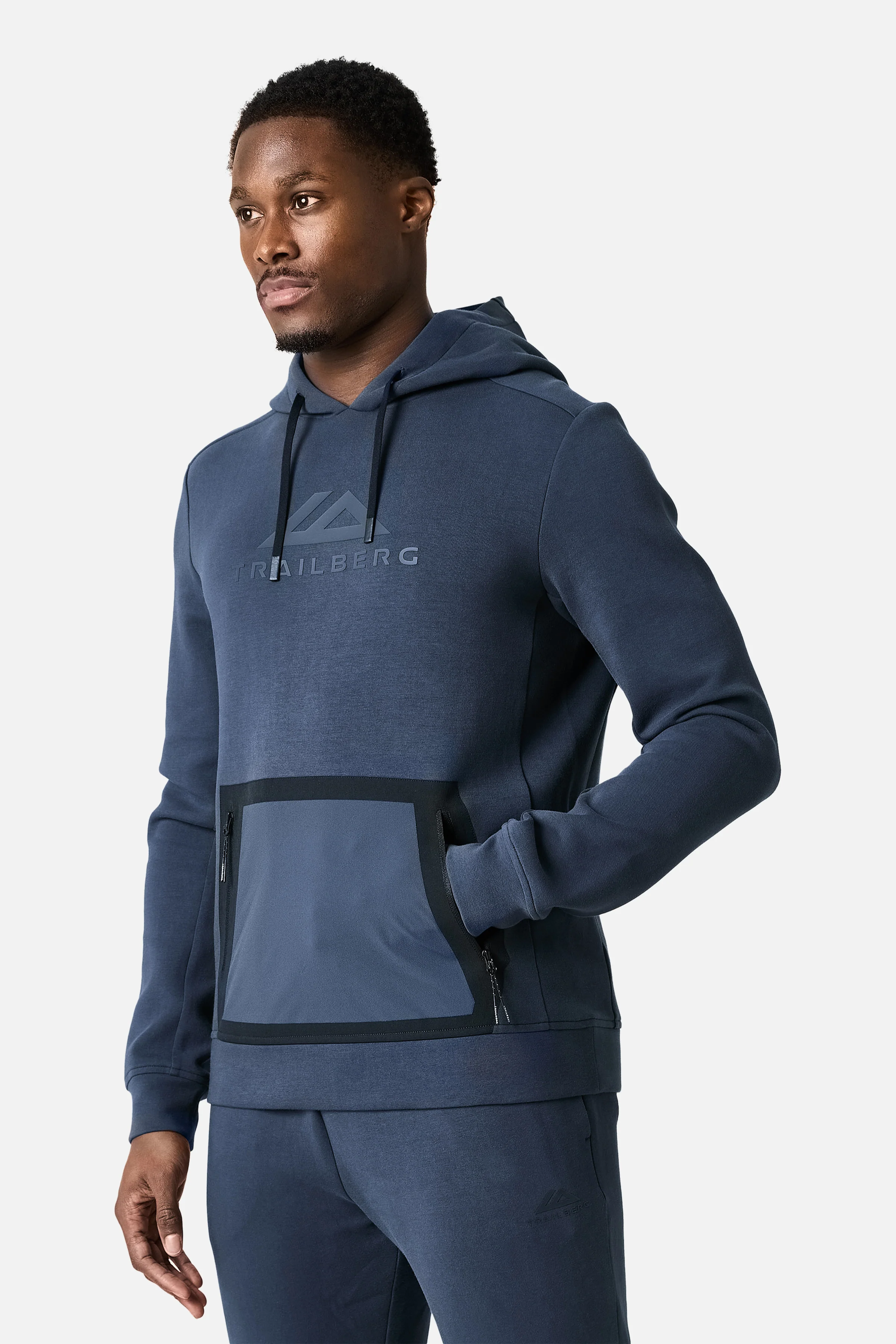 Energy Fleece Hood - Storm Blue - Image 2