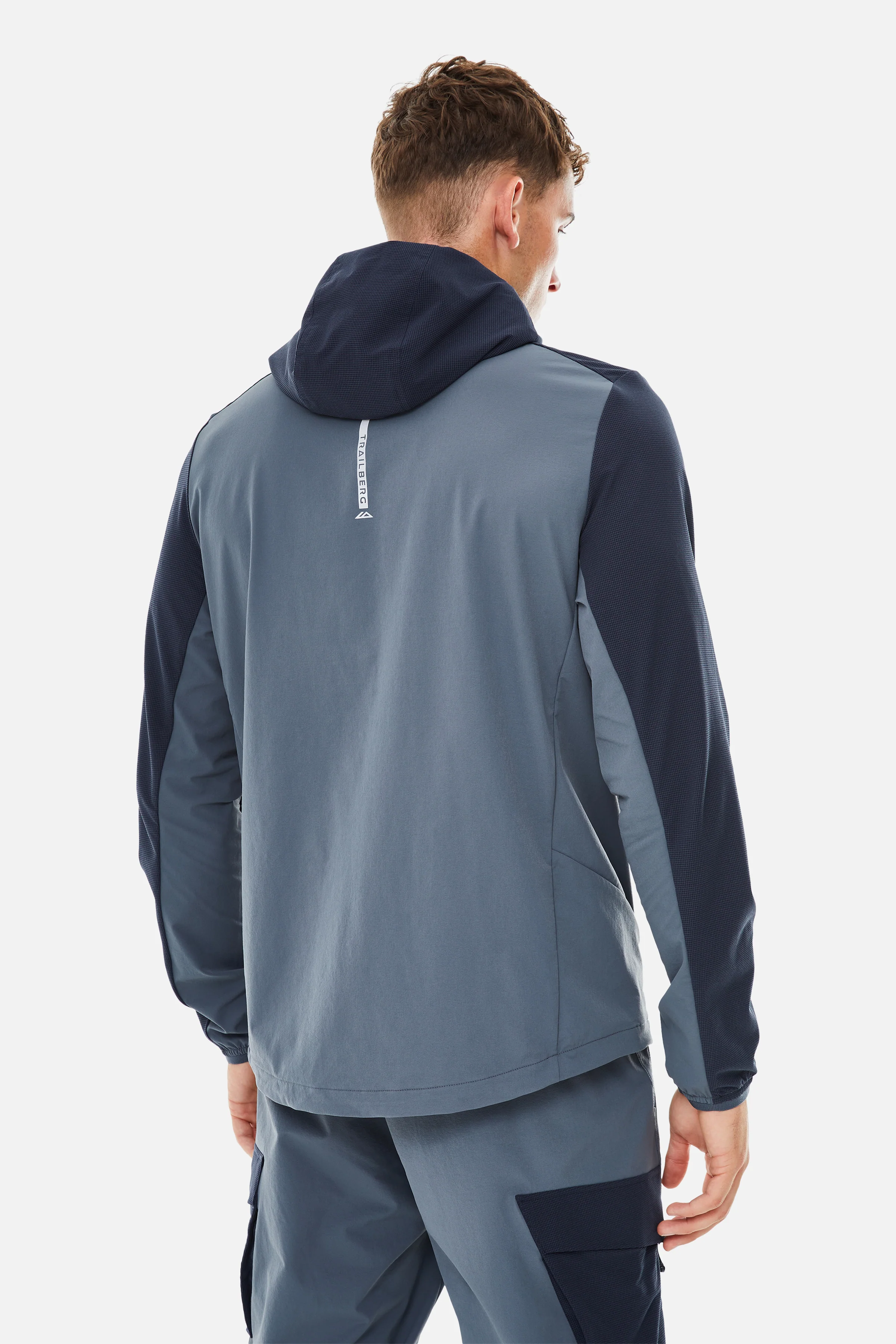 Faltenjura 2.0 Hood - Storm Grey/Deep Ocean - Image 2