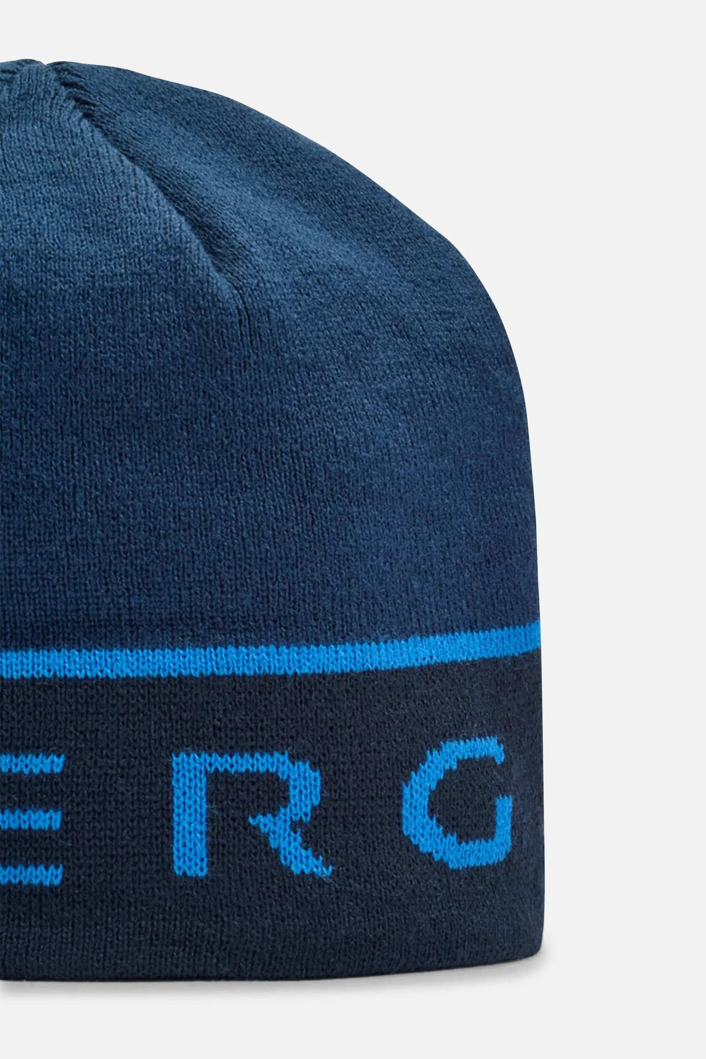 Flint Beanie Hat - Navy Blue/Deep Ocean/Lakeside Blue - Image 2