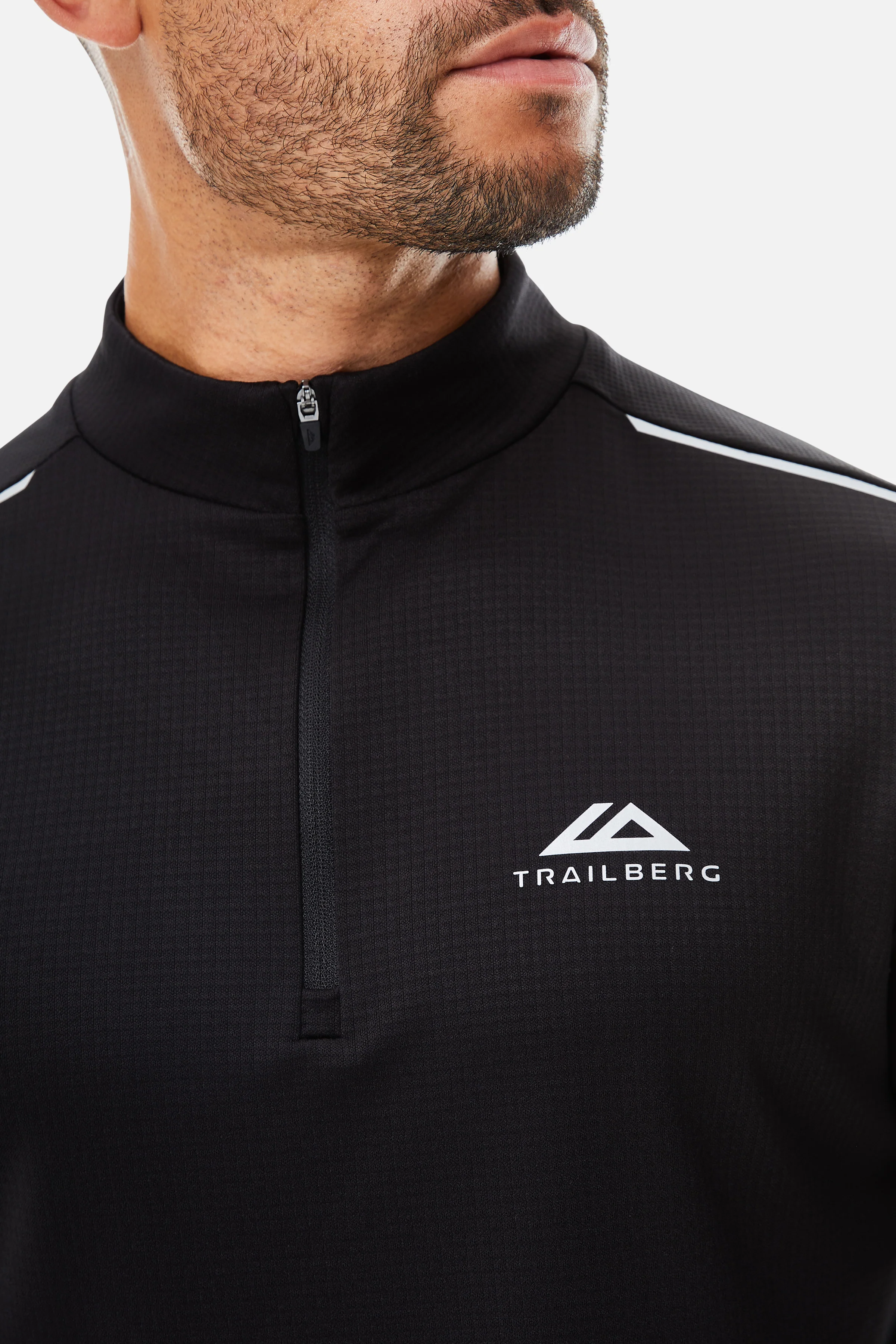 Focus Essentials 2.0 1/4 Zip Twinset - Black - Image 4