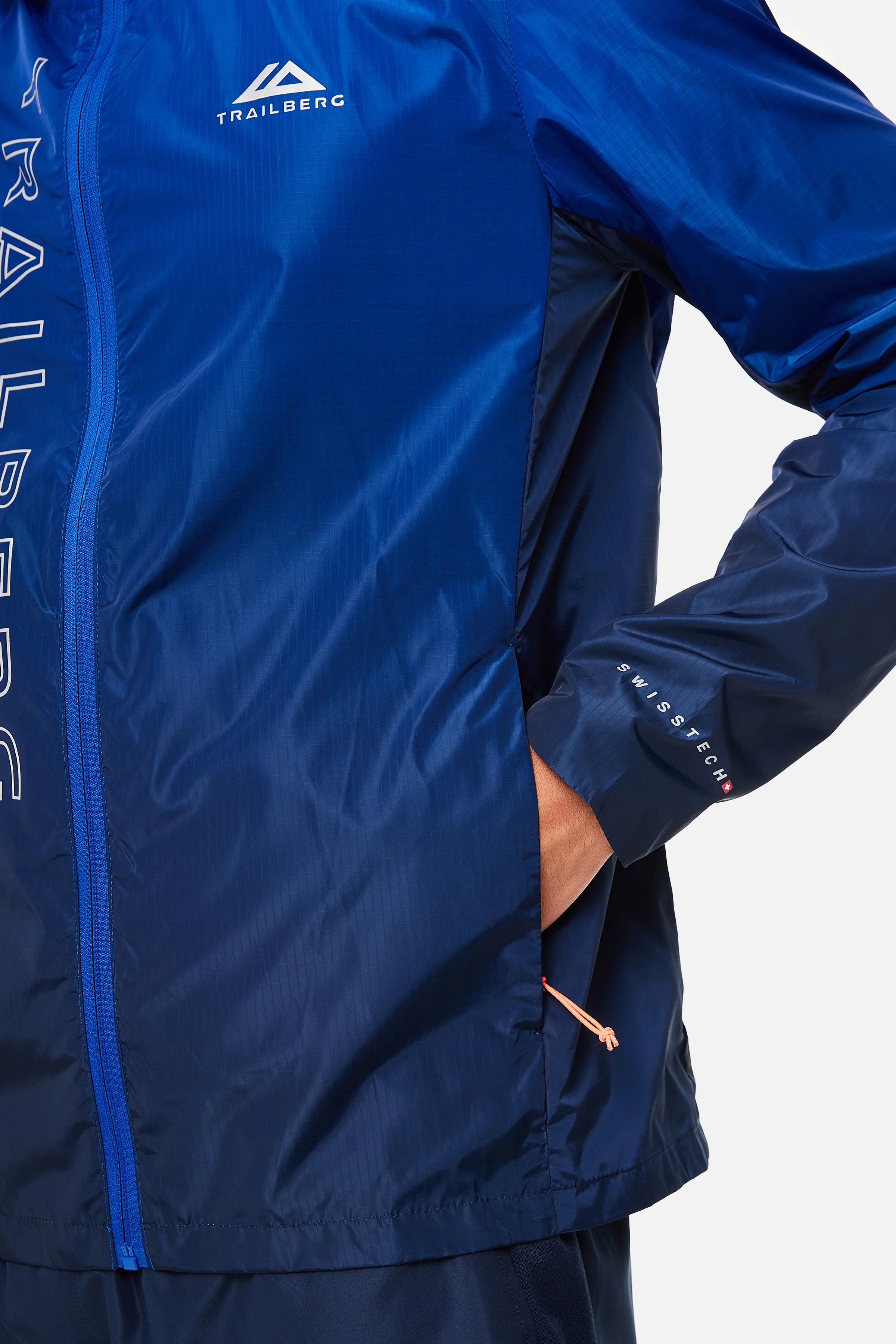 Gradient Windbreaker - Navy/Cobalt - Image 6