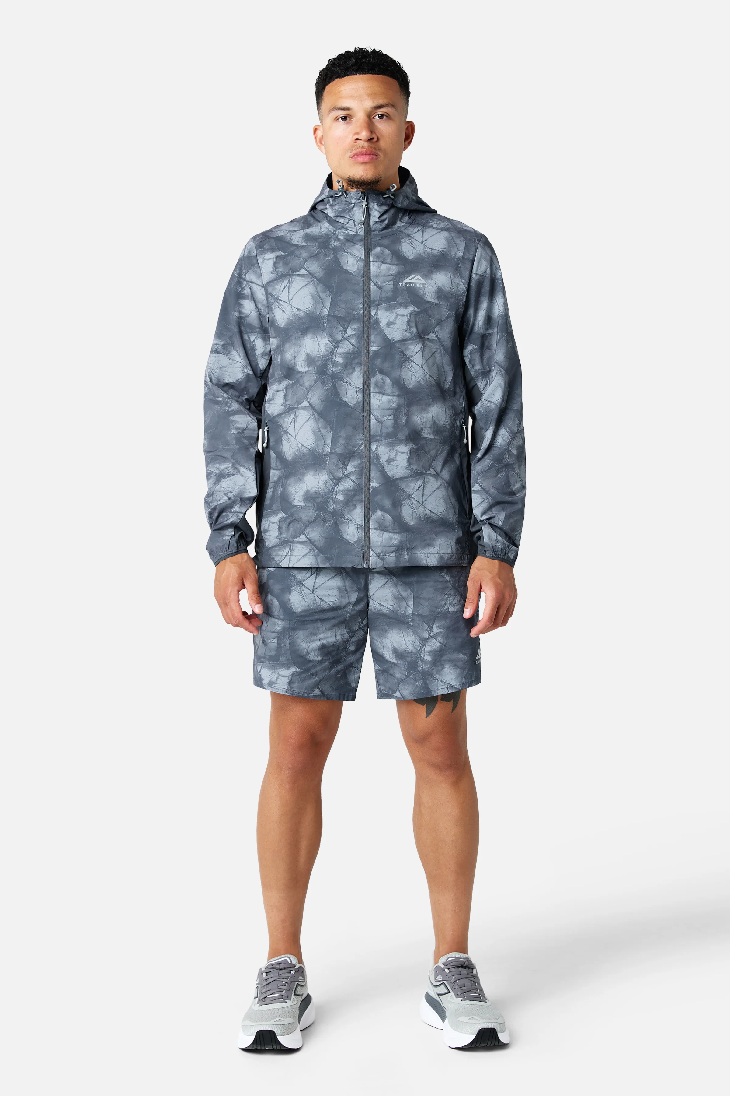 Ice Windbreaker - Graphite Grey - Image 3