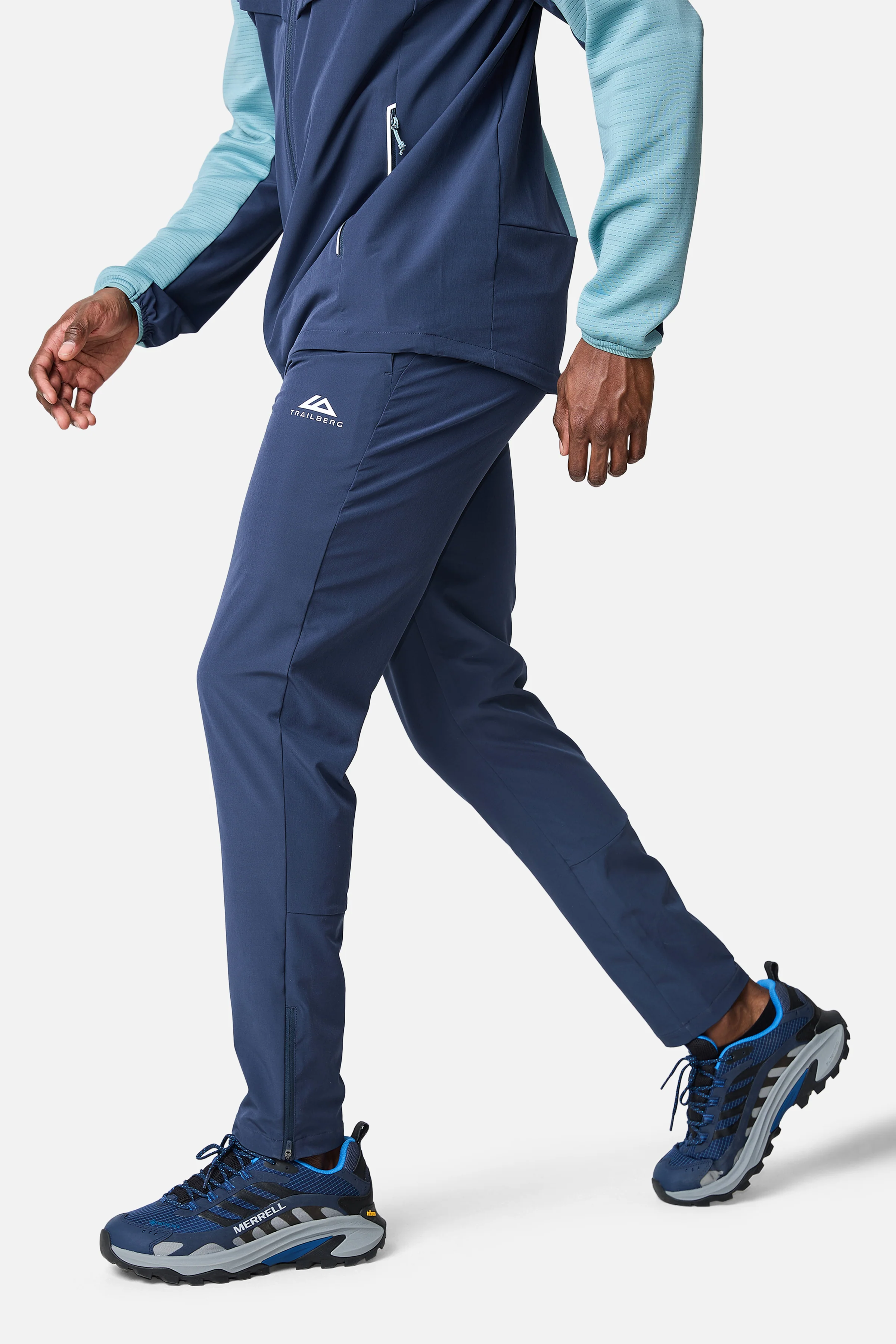 Rapid Dash 3.0 Woven Pant - Storm Blue/Polar Breeze - Image 3