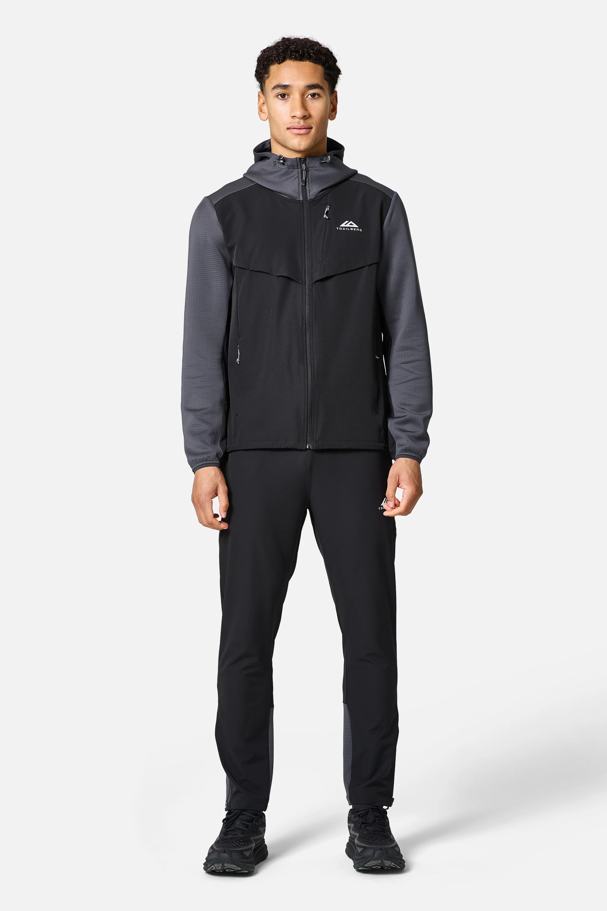 Rapid Dash 2.0 Tracksuit - Black/Volcano Grey - Image 5