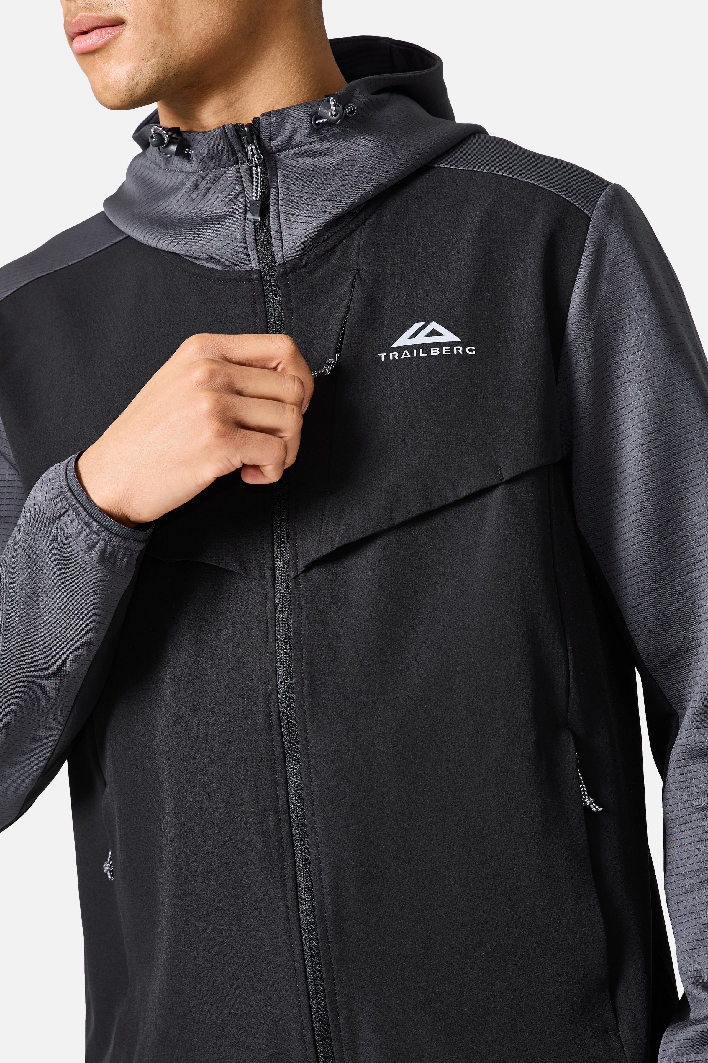 Rapid Dash 2.0 Tracksuit - Black/Volcano Grey - Image 7