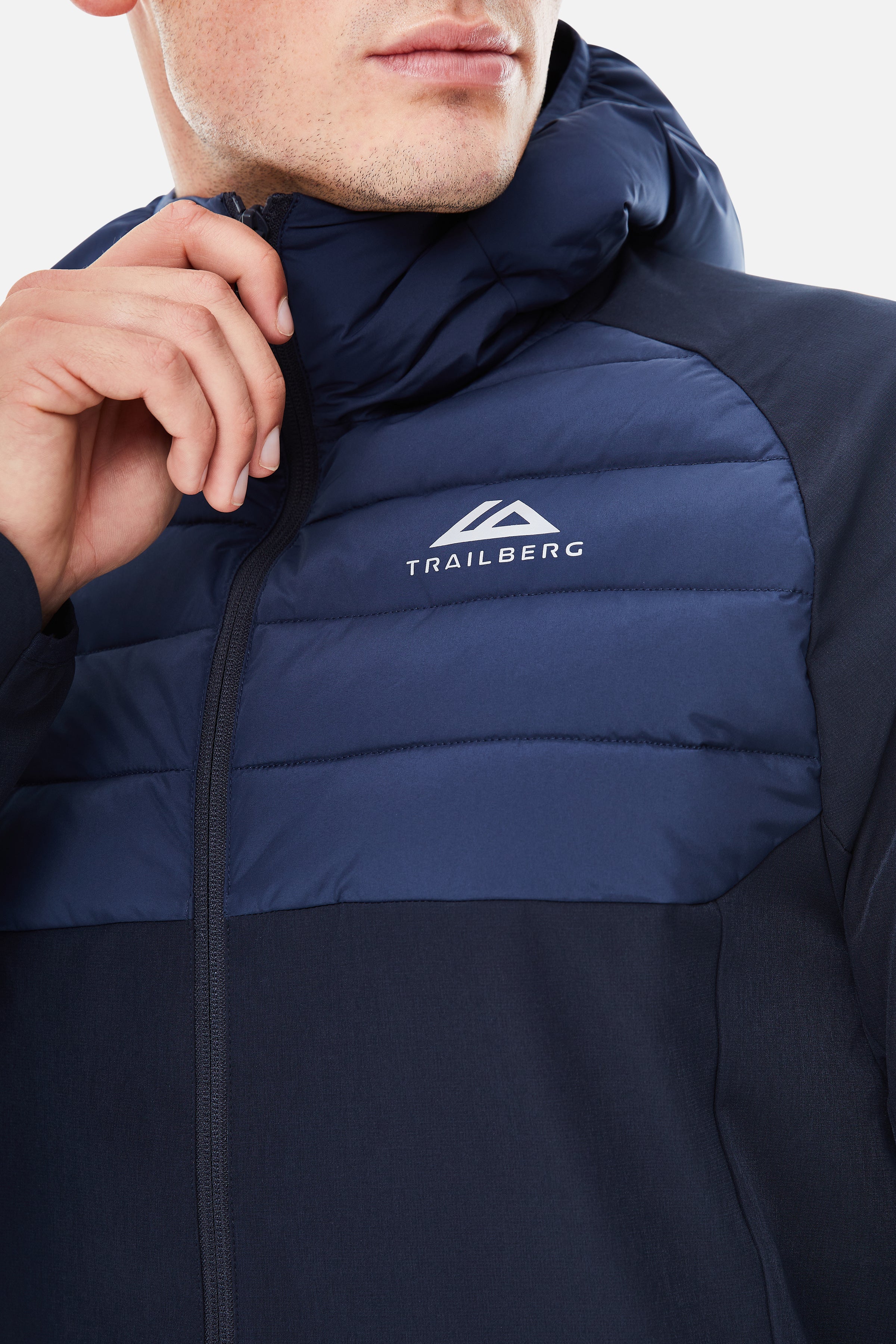 Rhine 2.0 Hybrid Tracksuit - Deep Ocean/Navy Blue - Image 6
