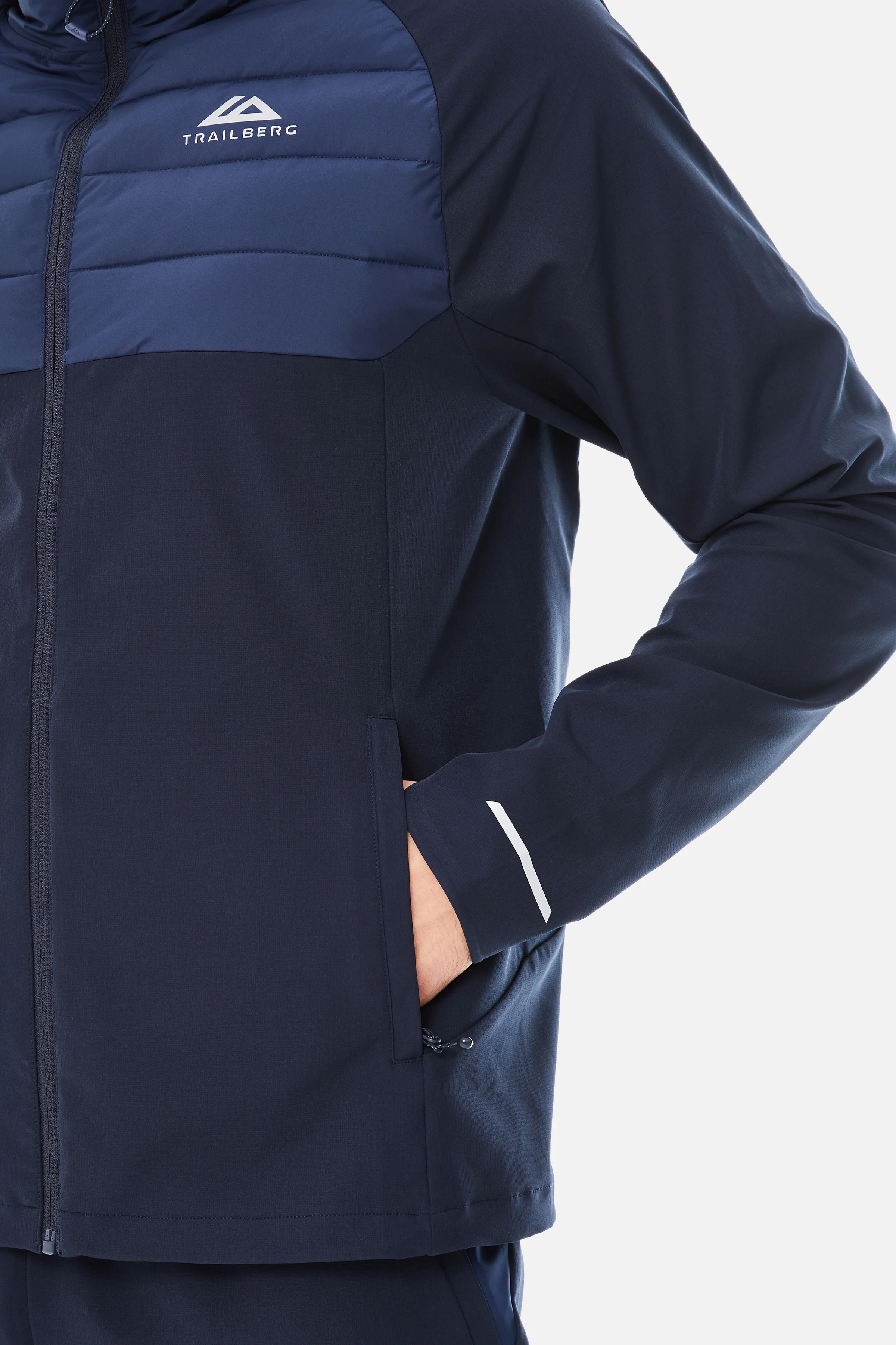 Rhine 2.0 Hybrid Tracksuit - Deep Ocean/Navy Blue - Image 7