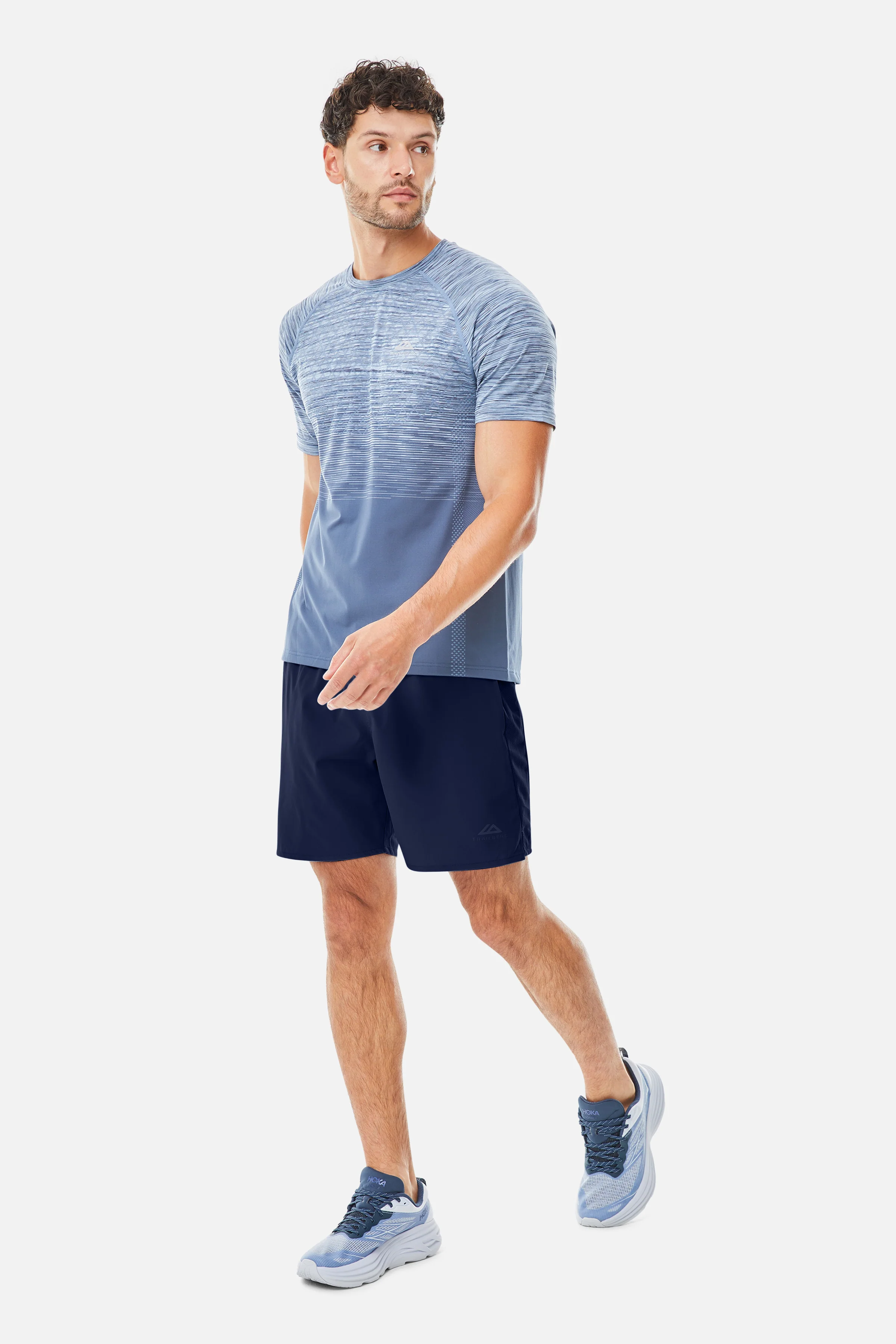 Stride Seamless Essentials 2.0 Twinset - Breeze/Navy - Image 4