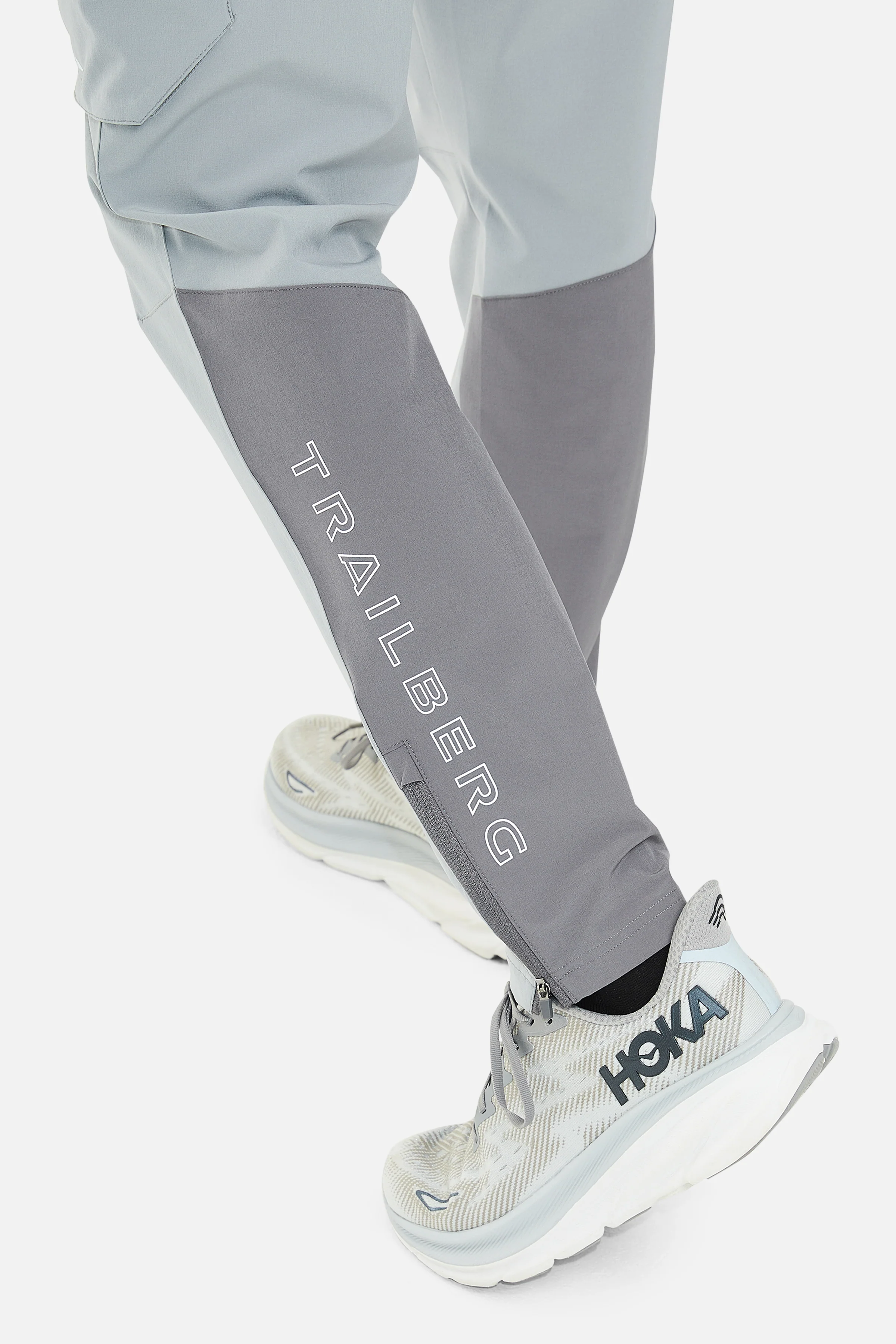 SS25 Triathlon Pant - Smoke Grey/Moon Grey/Neon Lime - Image 6