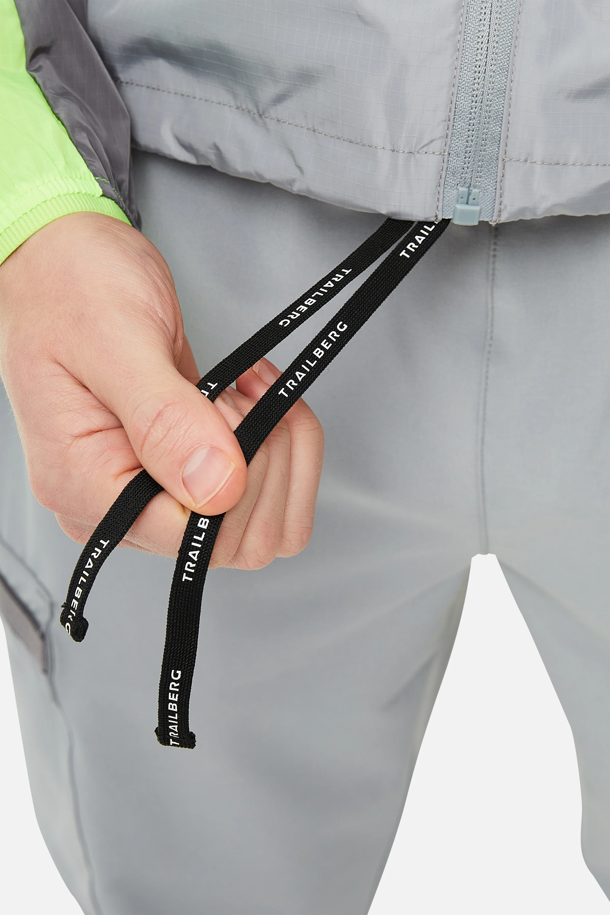 SS25 Triathlon Pant - Smoke Grey/Moon Grey/Neon Lime - Image 8