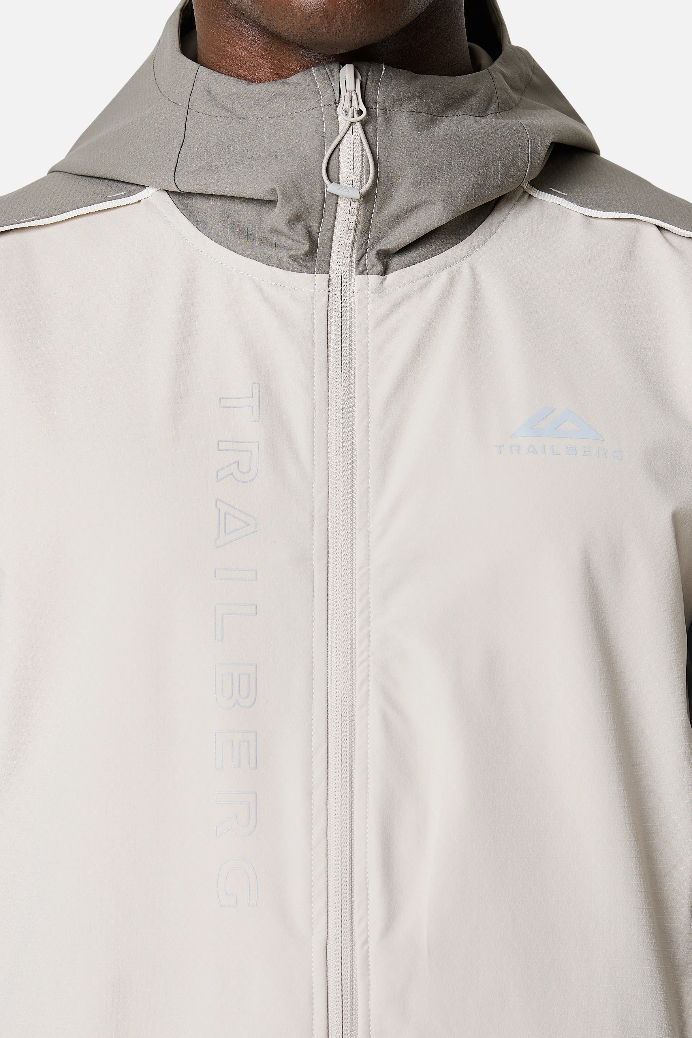 SS26 Triathlon Windbreaker - Pebble Stone/Mocha/Frosted Ridge - Image 5