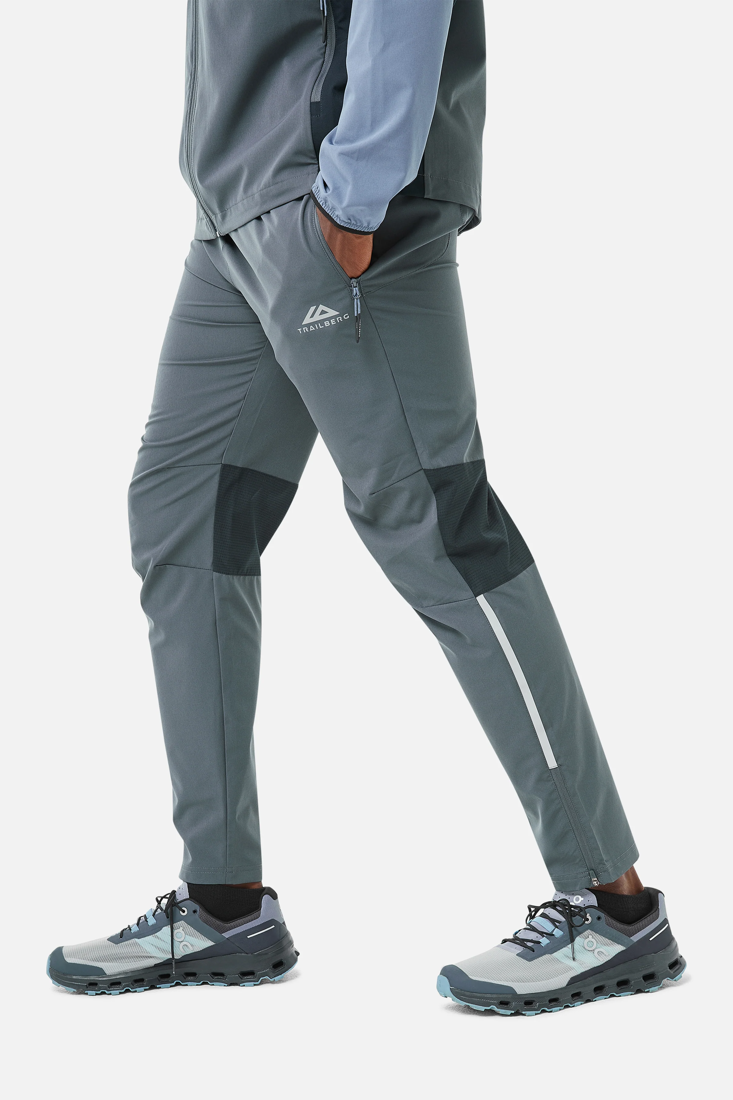 Tricolour Pant - Blue - Image 3