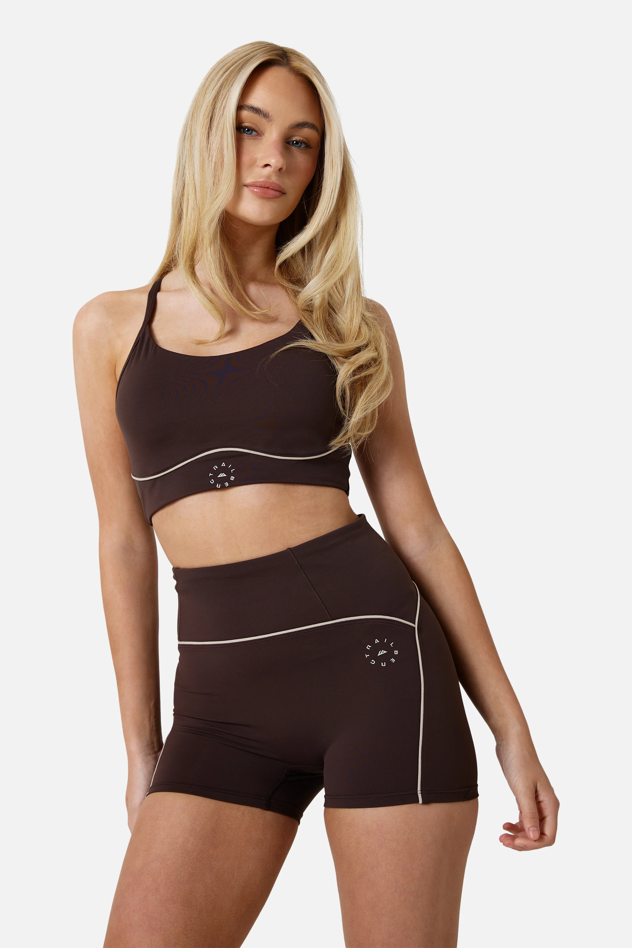 Womens Drift Bra and Short Set - Bitter Chocolate - Image 5