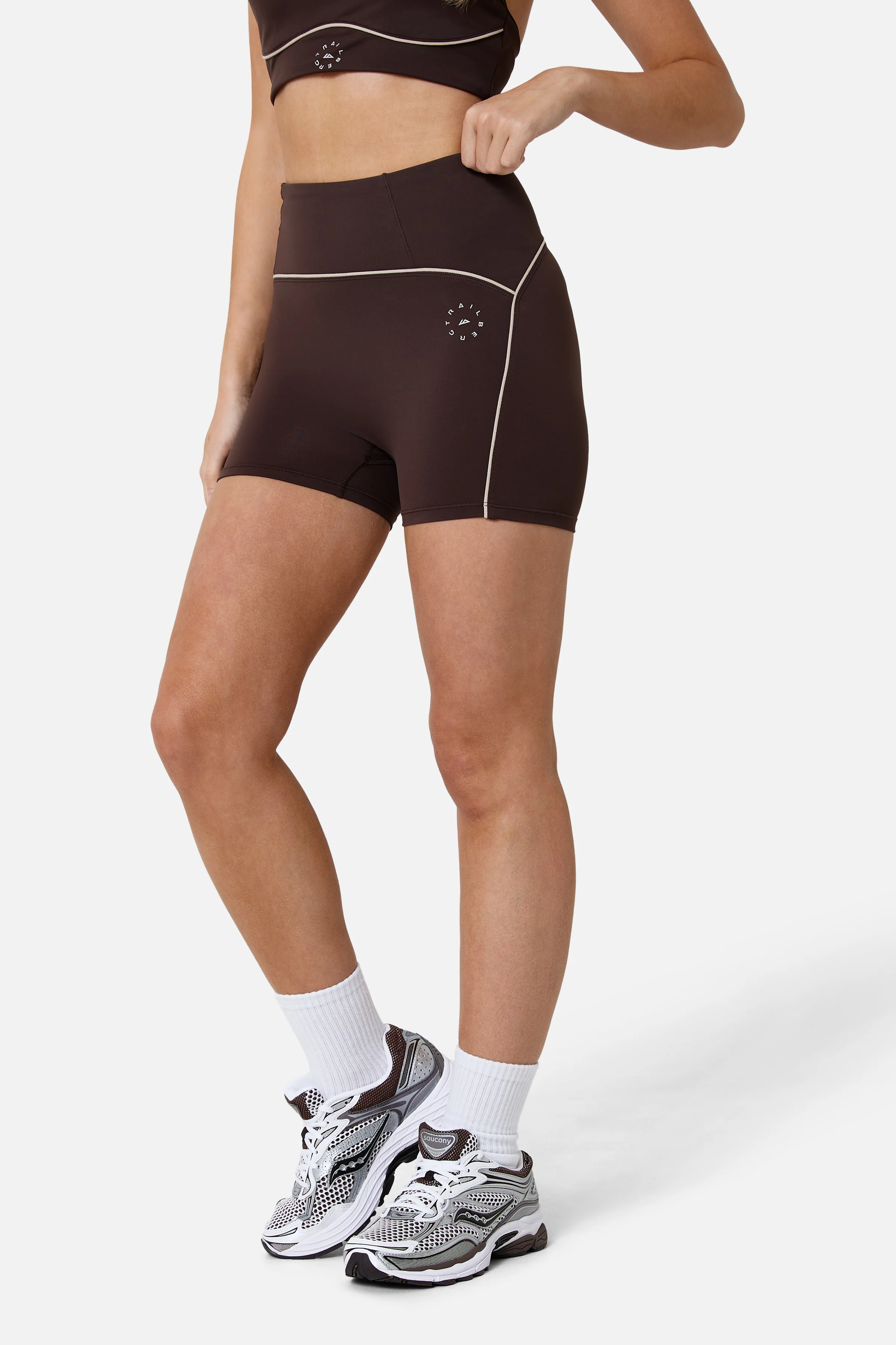 Womens Drift Bra and Short Set - Bitter Chocolate - Image 8